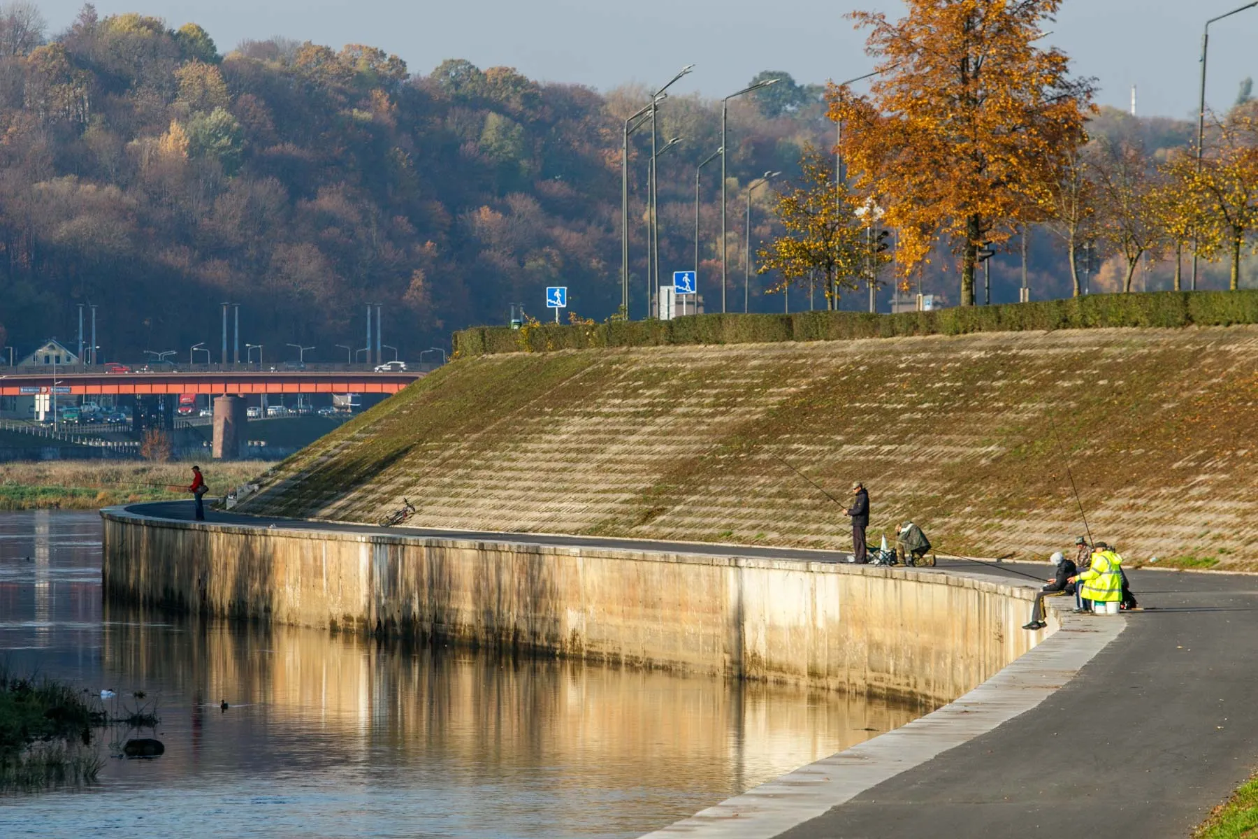 Nemuno krantinė be turėklų