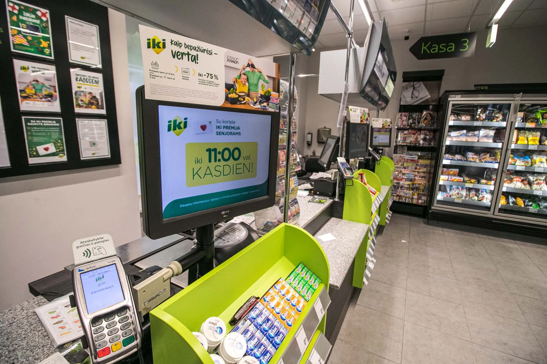 Laisvės alėjoje atidaryta atnaujinta „Iki“