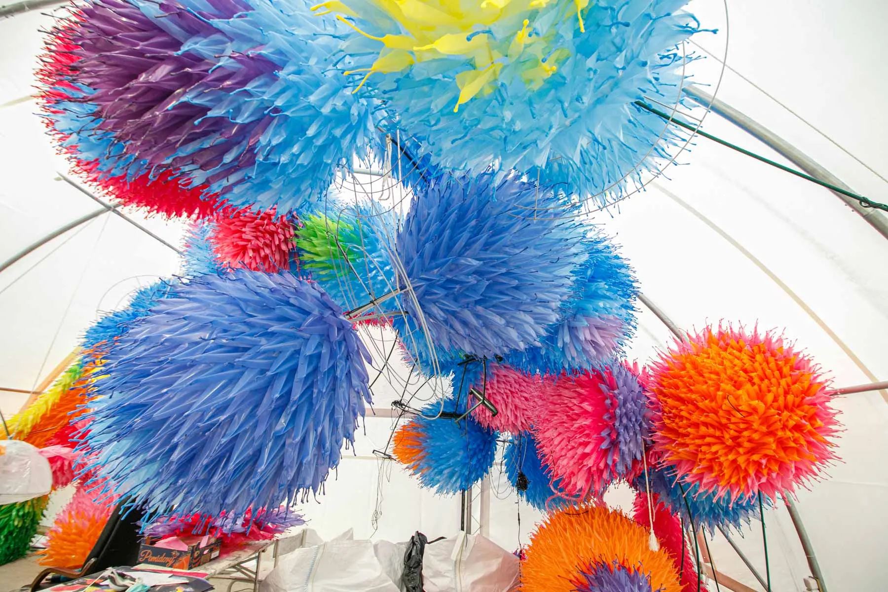 Kauno kalėdinės eglutės gaminimo darbai