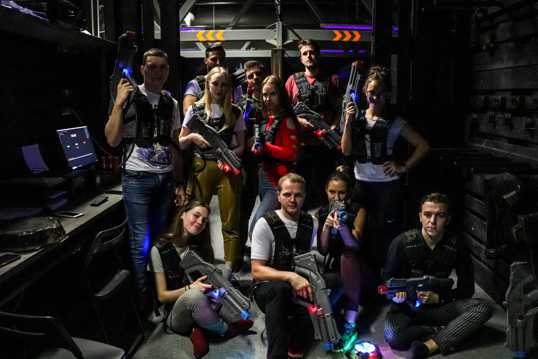 „Laser tag“ labirintas