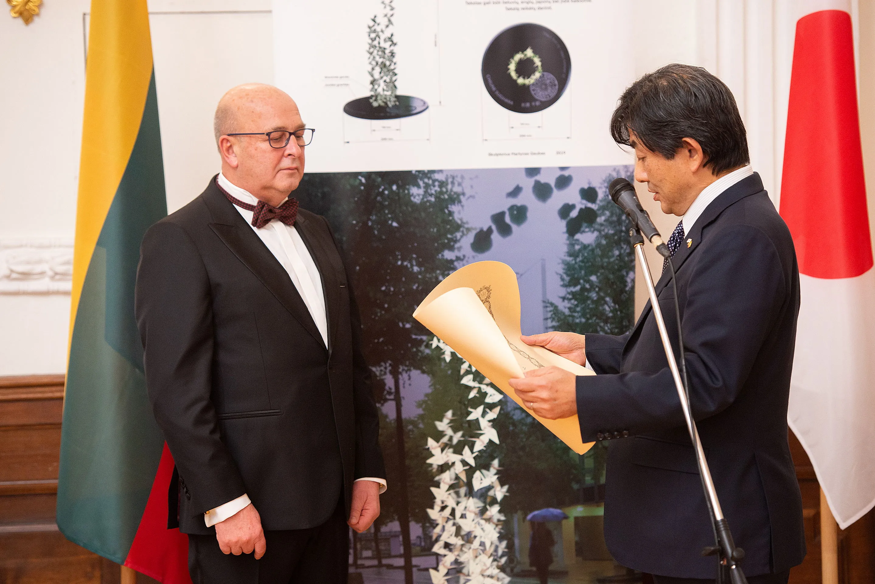 Japonijos ordinas V. Matijošaičiui