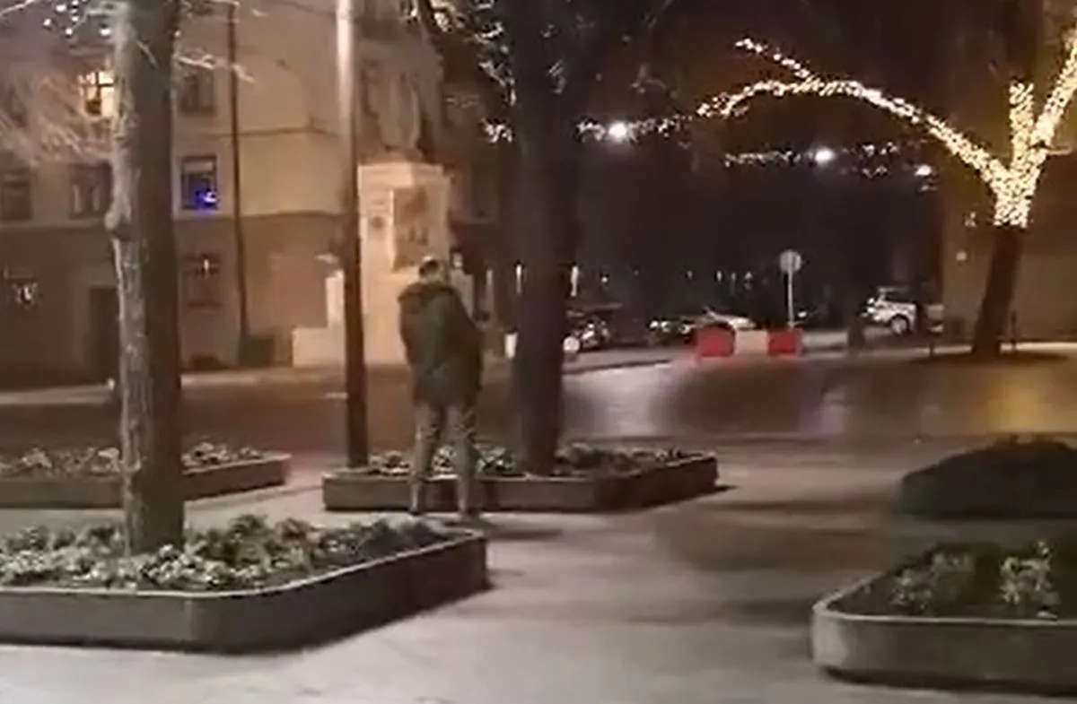 Nusišlapino Laisvės alėjoje