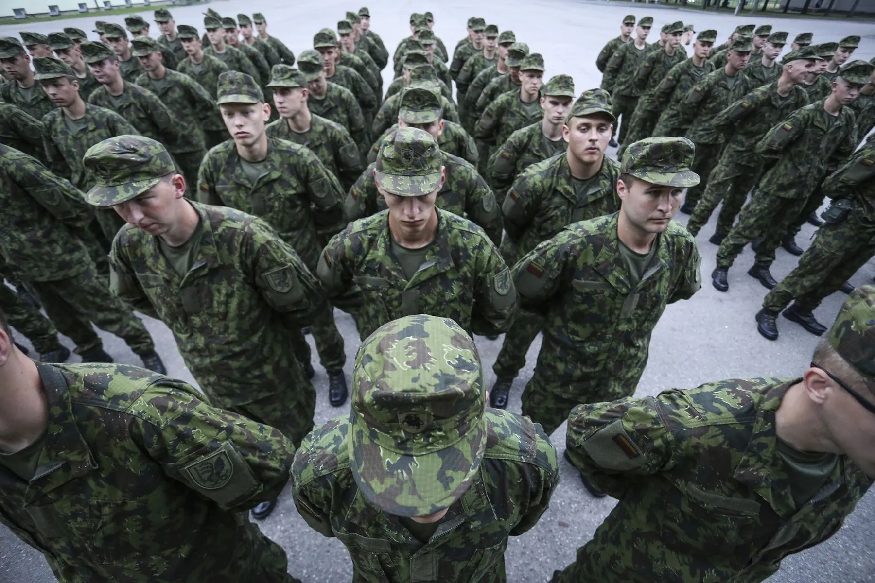Sudaryti šauktinių sąrašai