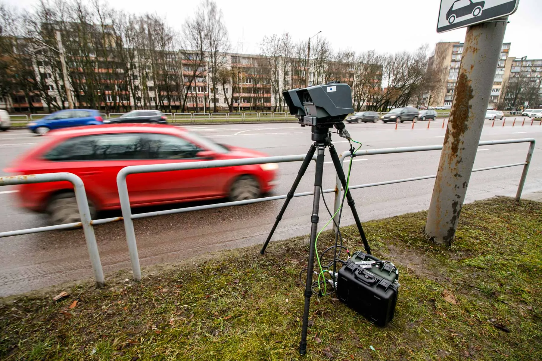 Kilnojamieji greičio matuokliai Kaune