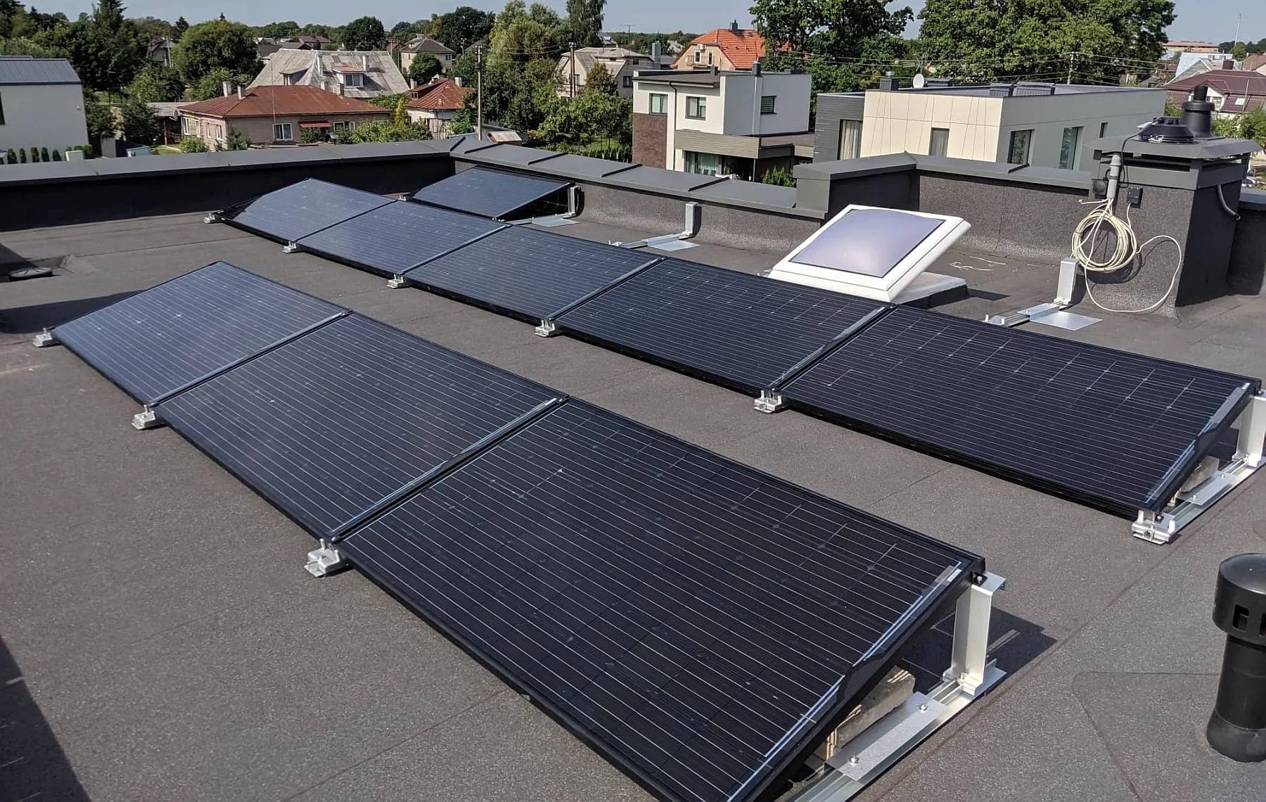 Saulės elektrinės komplektas