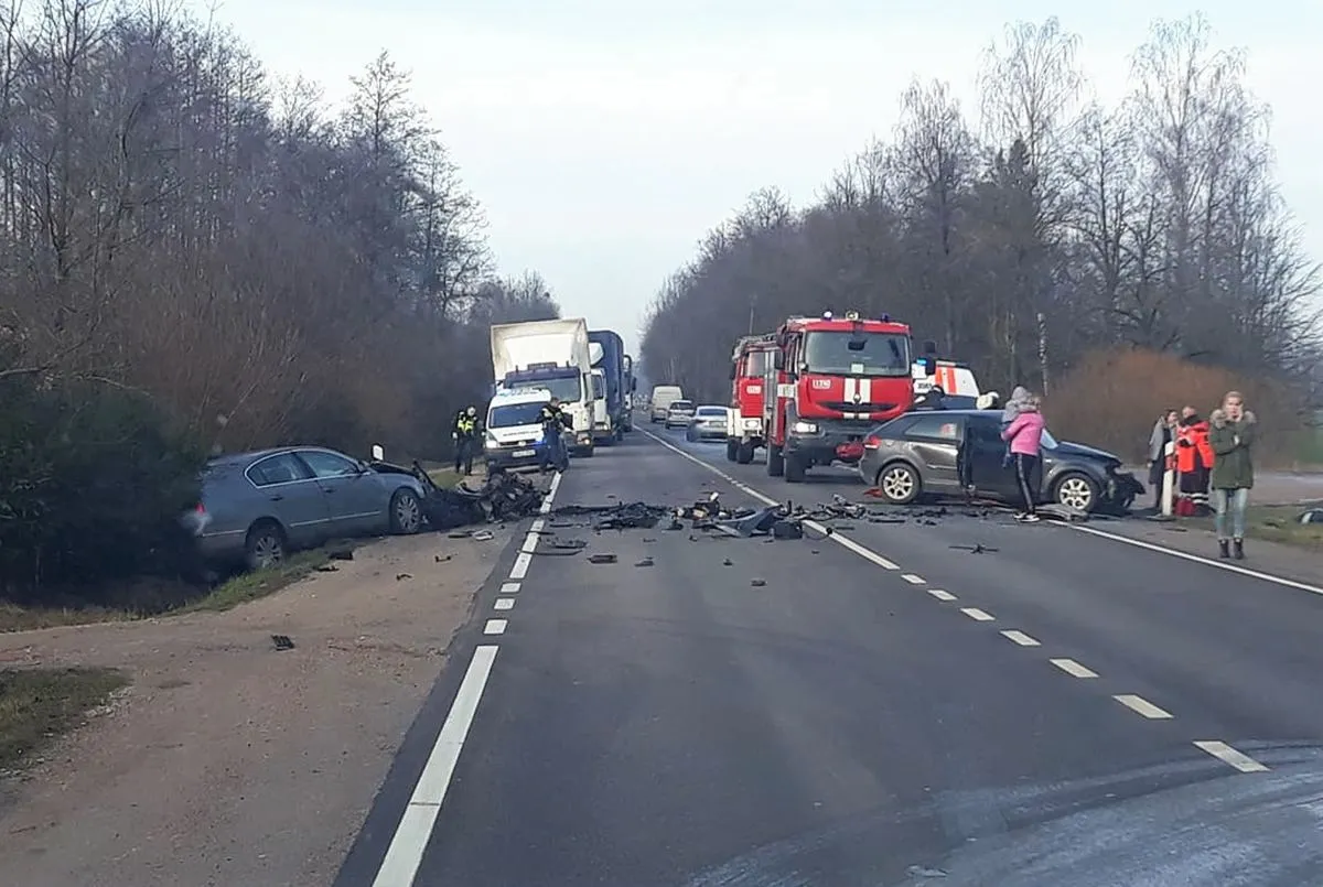 Avarija netoli Ilgakiemio