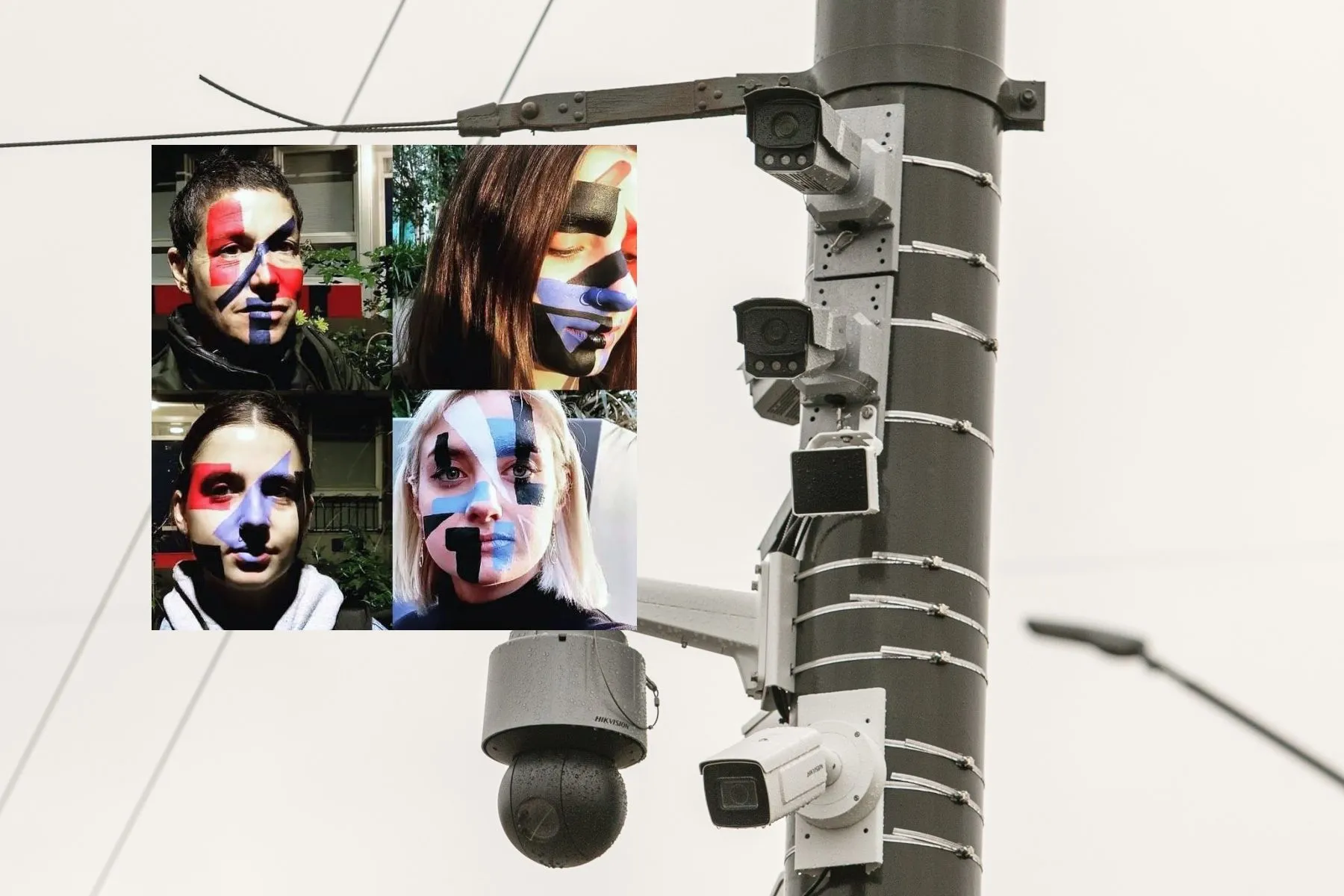 Vaizdo stebėjimo kameros, „Dazzle Club“