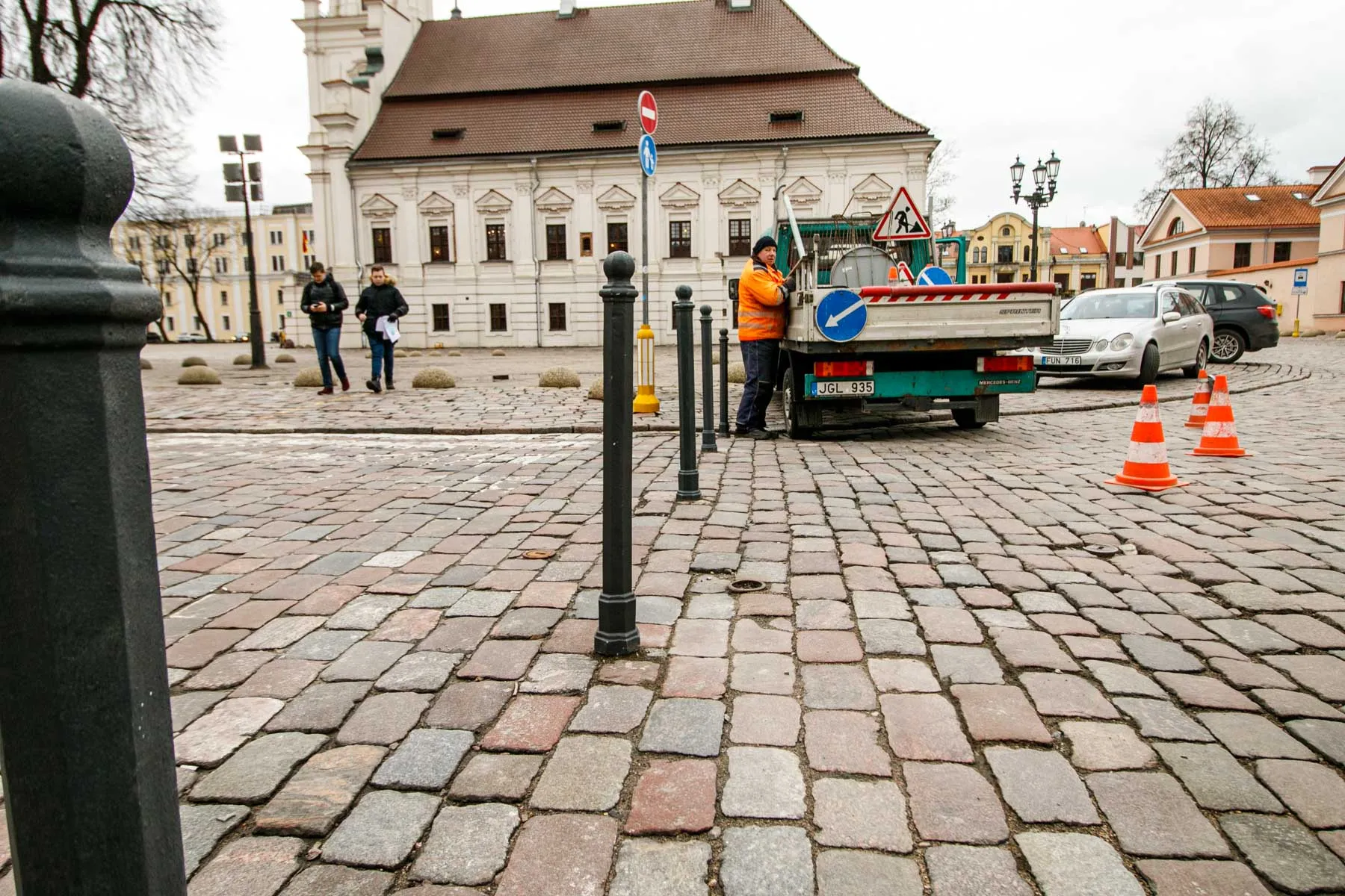 Eismo pakeitimai Rotušės aikštėje