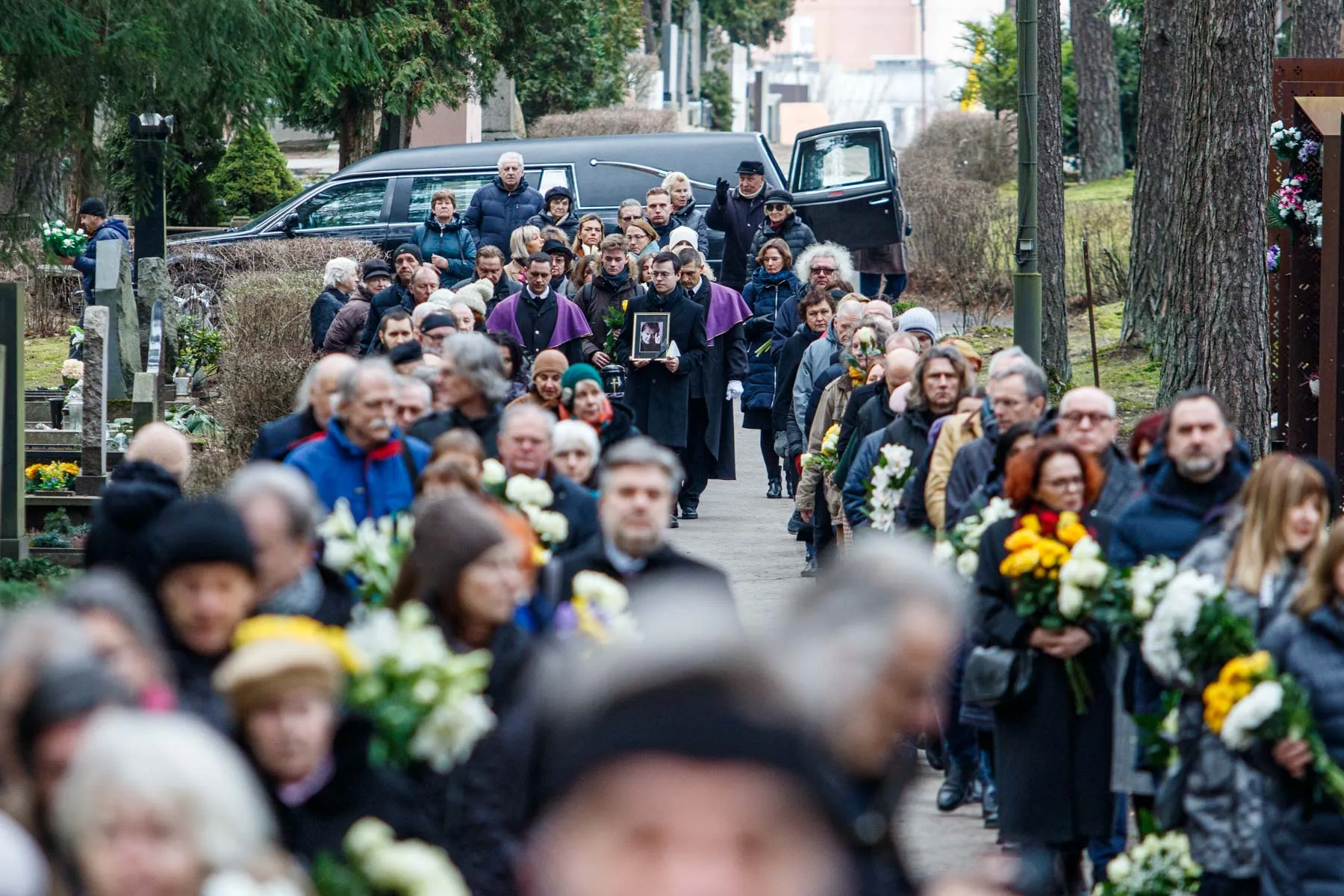 K. Navakas išlydėtas į paskutinę kelionę