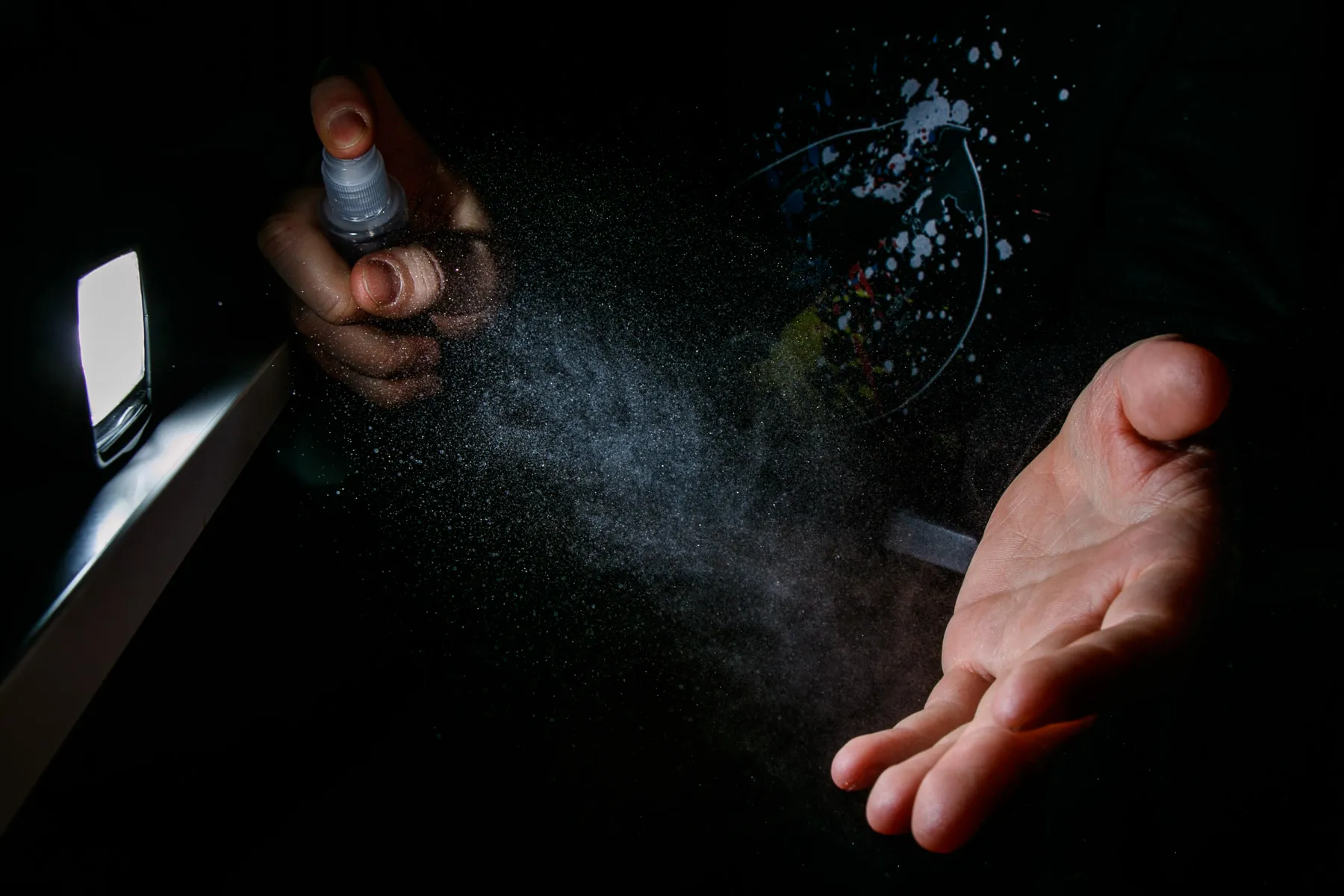 Dezinfekcinis skystis, Koronavirusas, veido kaukė, respiratorius, gripas,