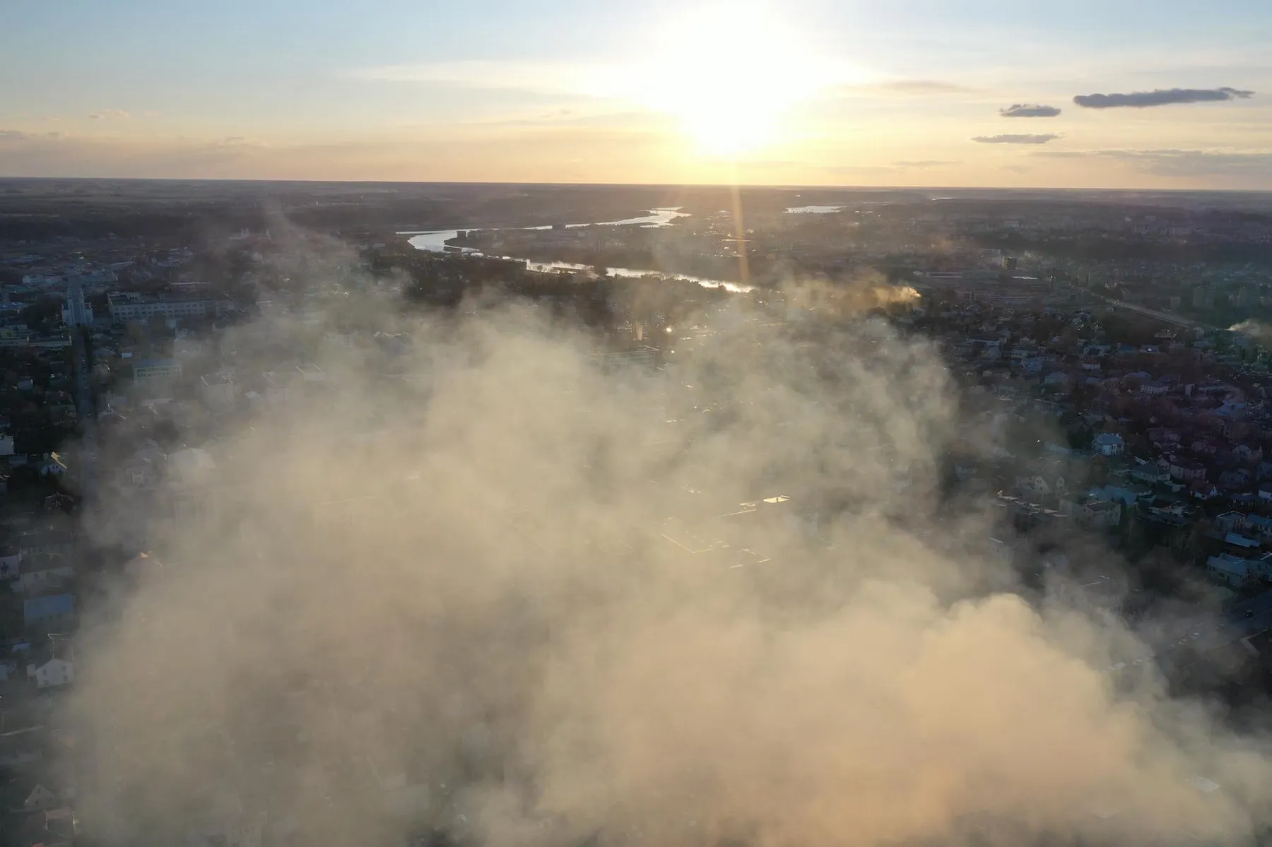 Gaisras Savanorių pr.