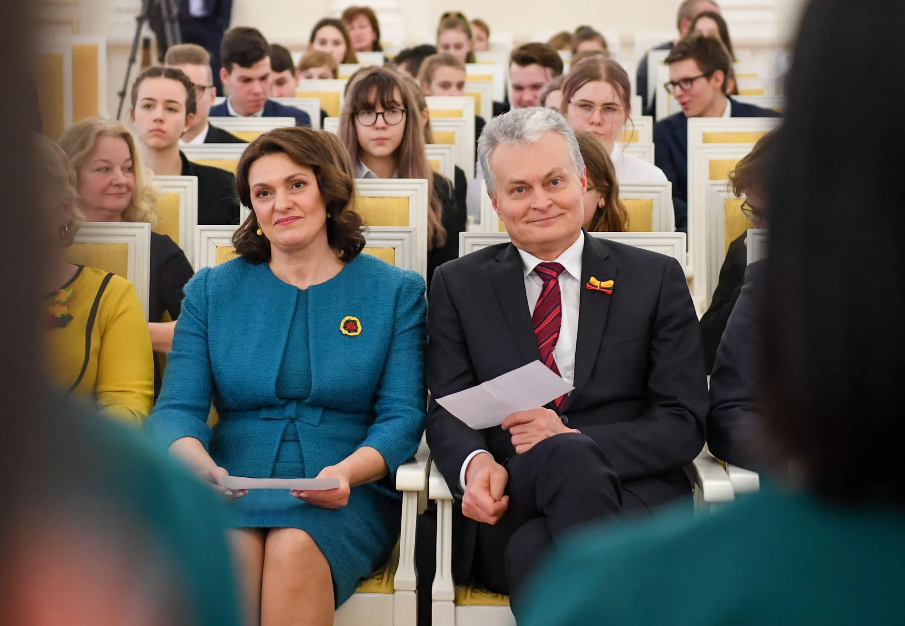 Gitanas Nausėda ir Diana Nausėdienė