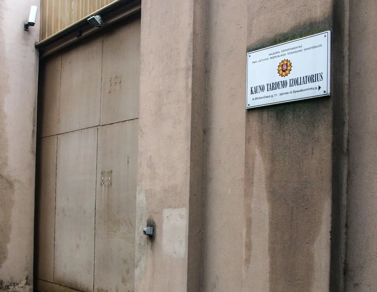 Kauno tardymo izoliatorius, bado streikas