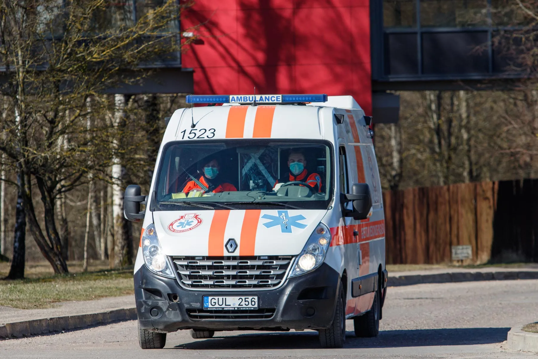 Koronovirusas, greitoji medicinos pagalba, klinikinė ligoninė