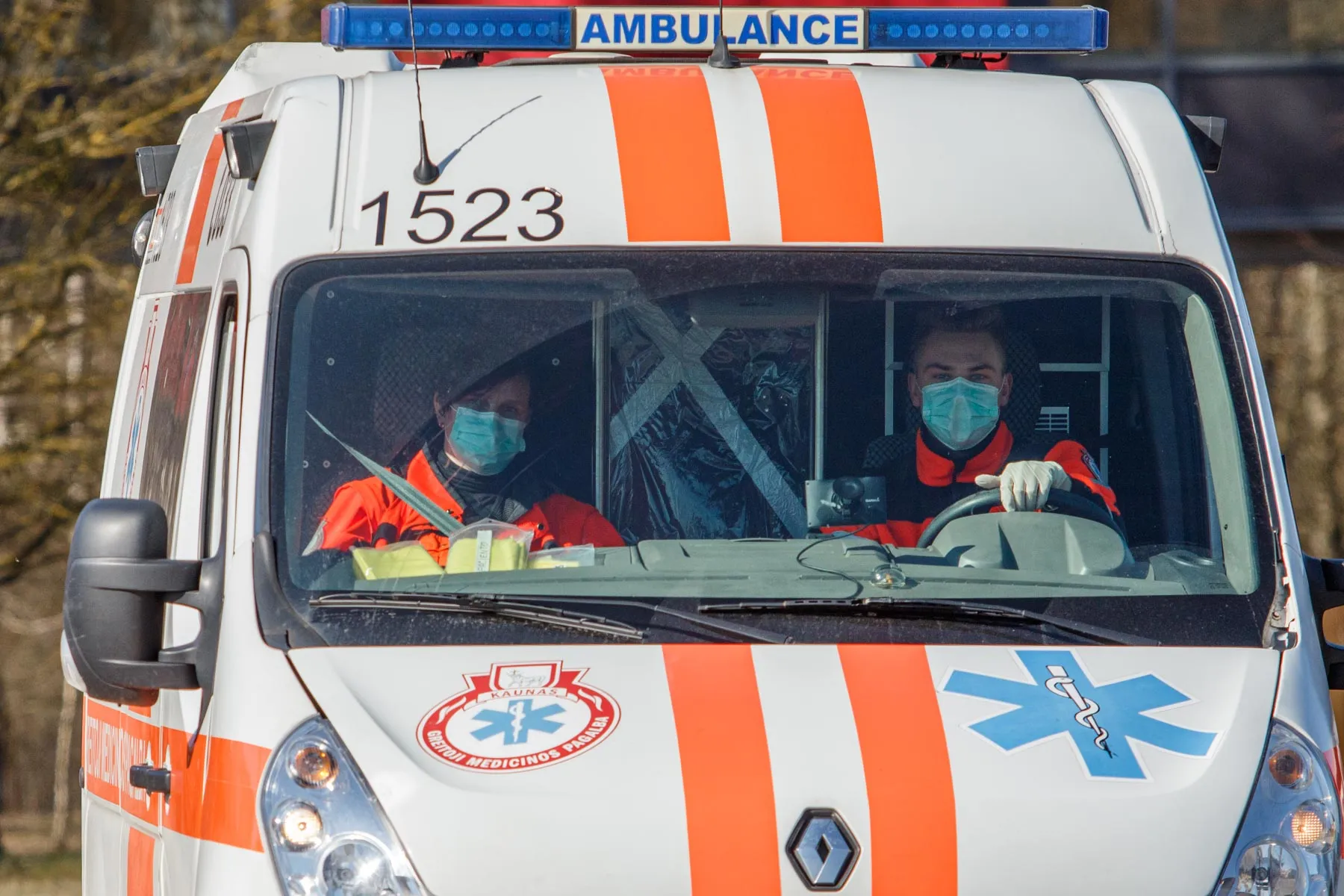 Koronovirusas, greitoji medicinos pagalba, klinikinė ligoninė