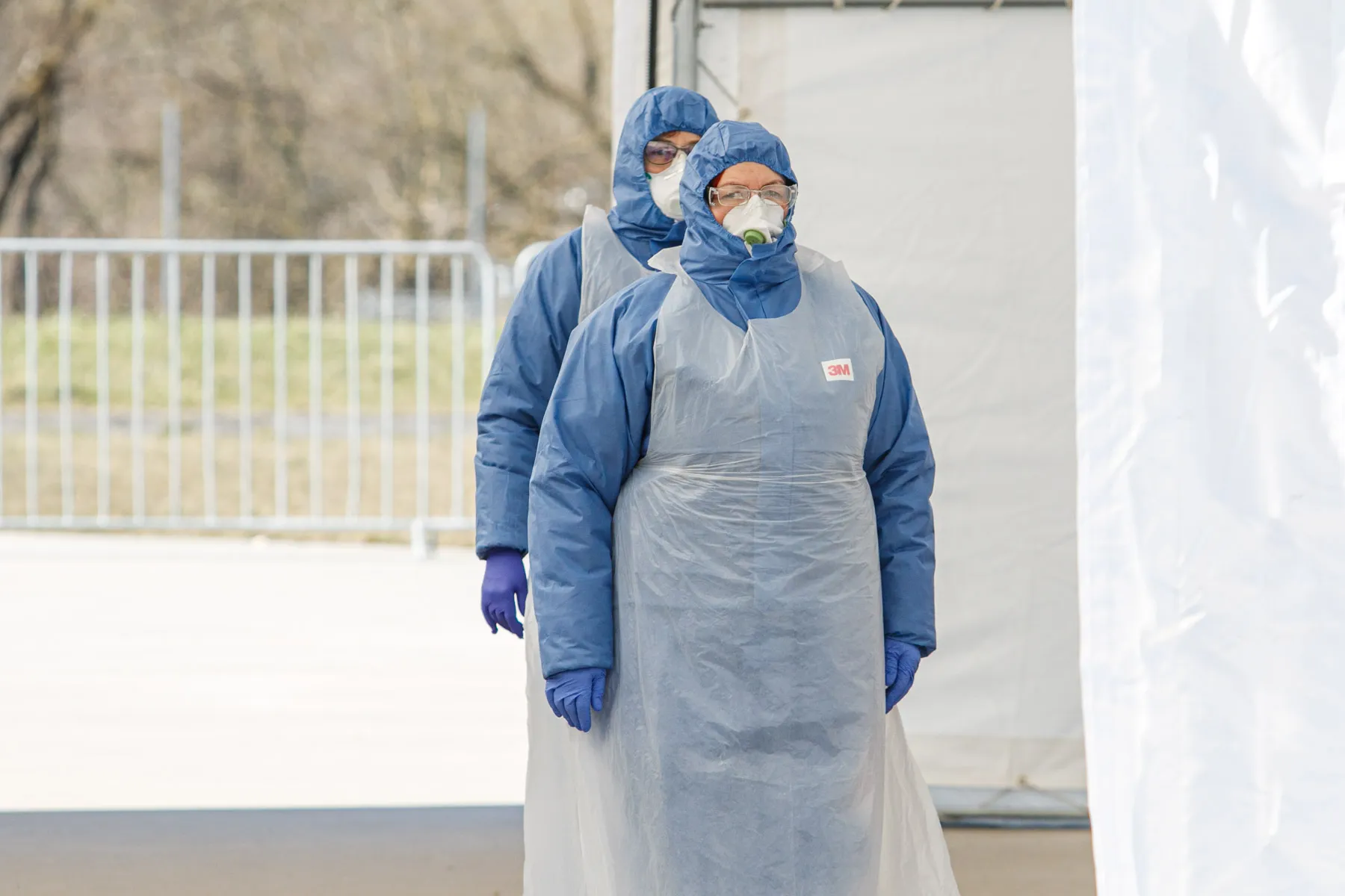 Koronaviruso mobilus patikros punktas