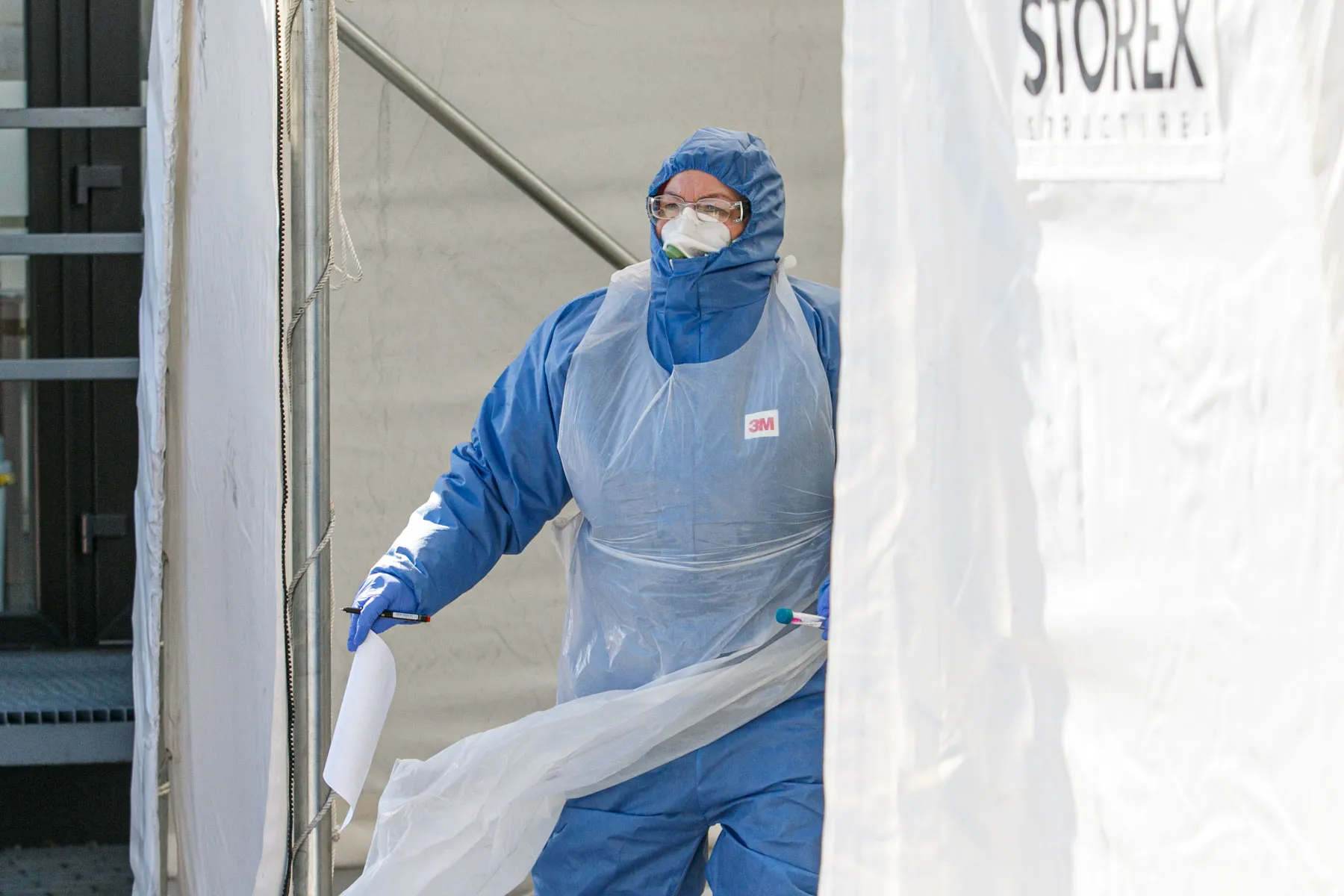 Koronaviruso mobilus patikros punktas