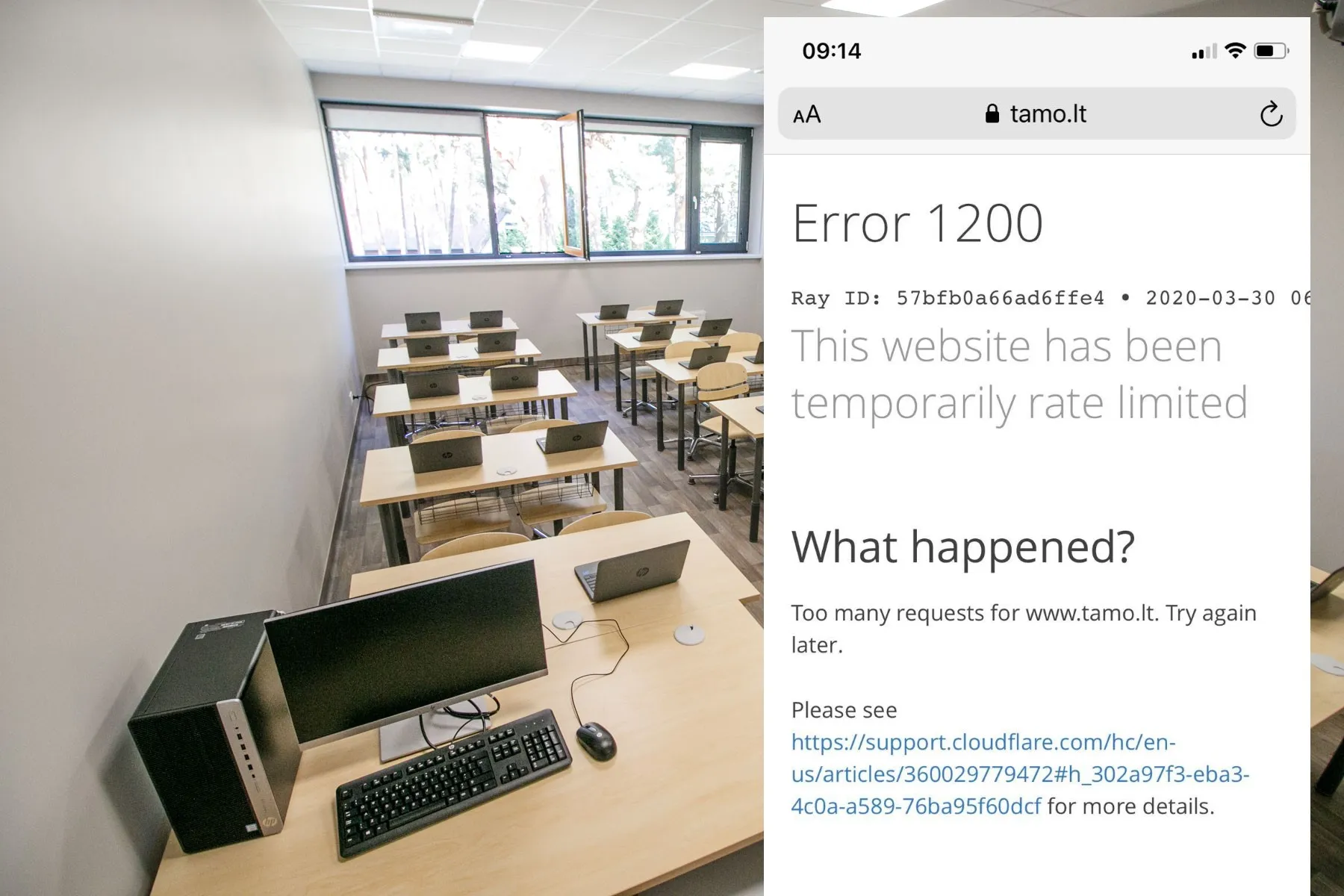 Pirma nuotolinė pamoką