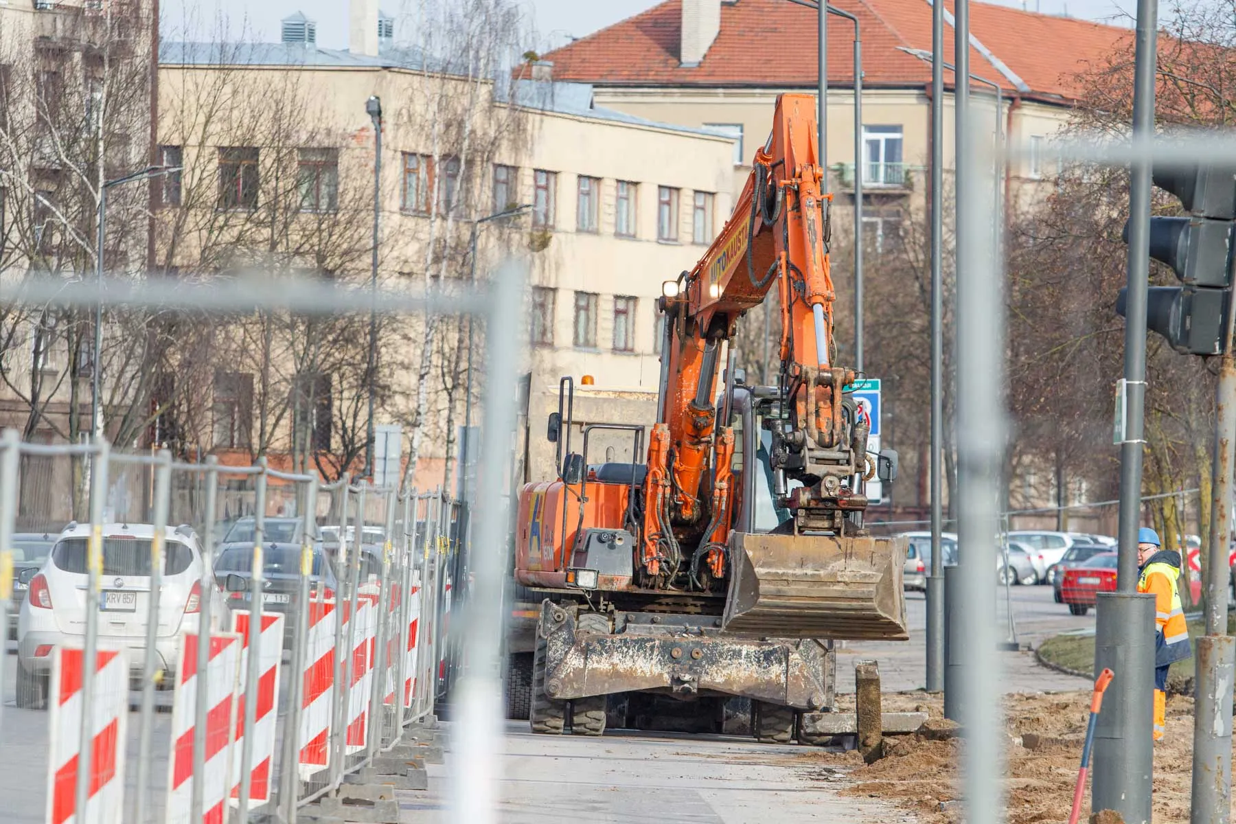 Pėsčiųjų tilto per Nemuną statybos