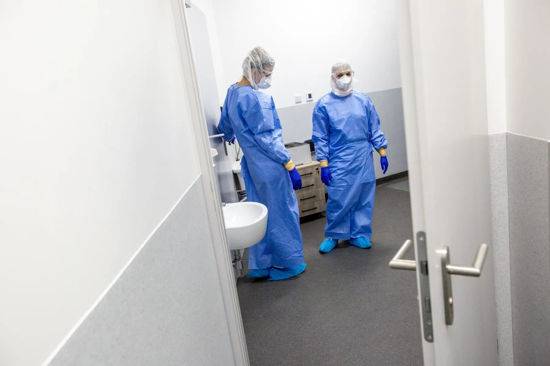 Raudonoji zona Santaros klinikose