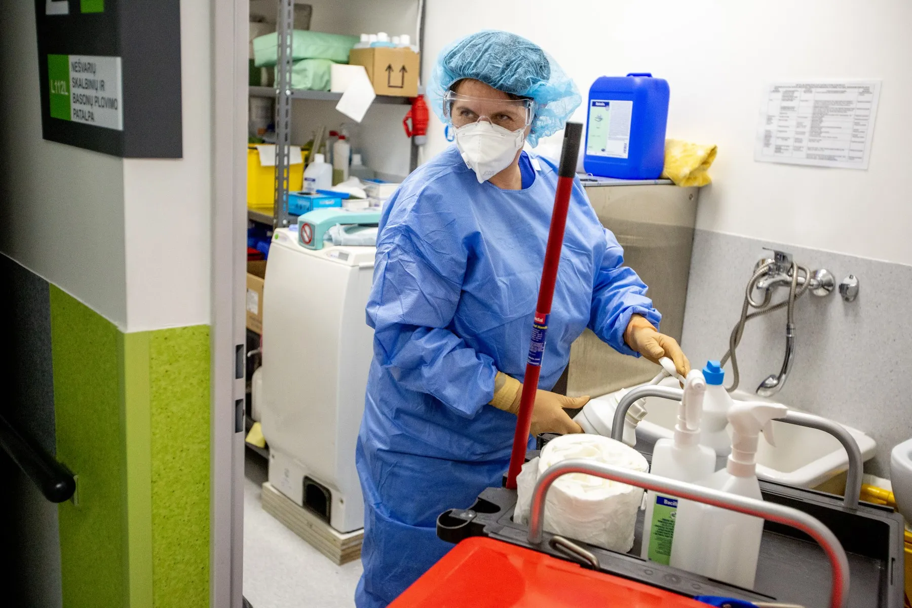 Raudonoji zona Santaros klinikose