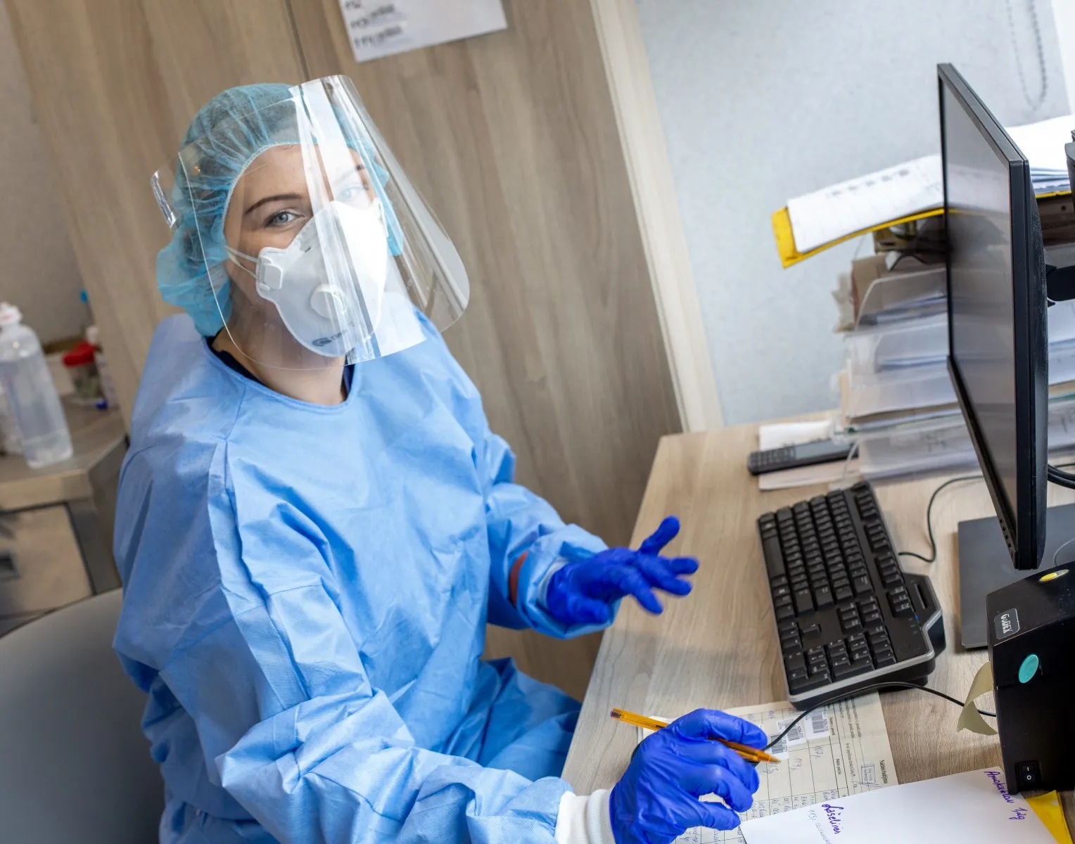 Raudonoji zona Santaros klinikose