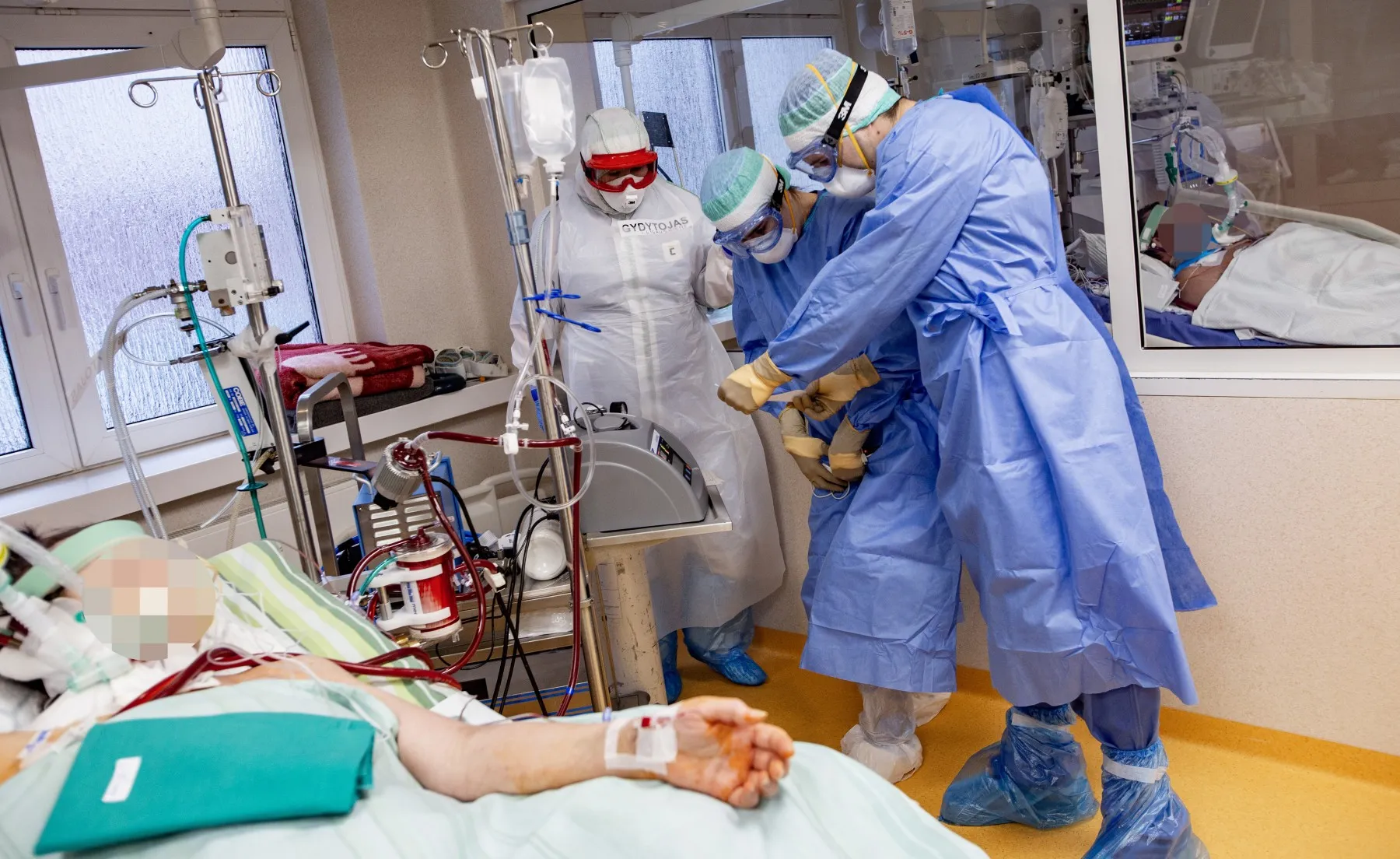 Raudonoji zona Santaros klinikose