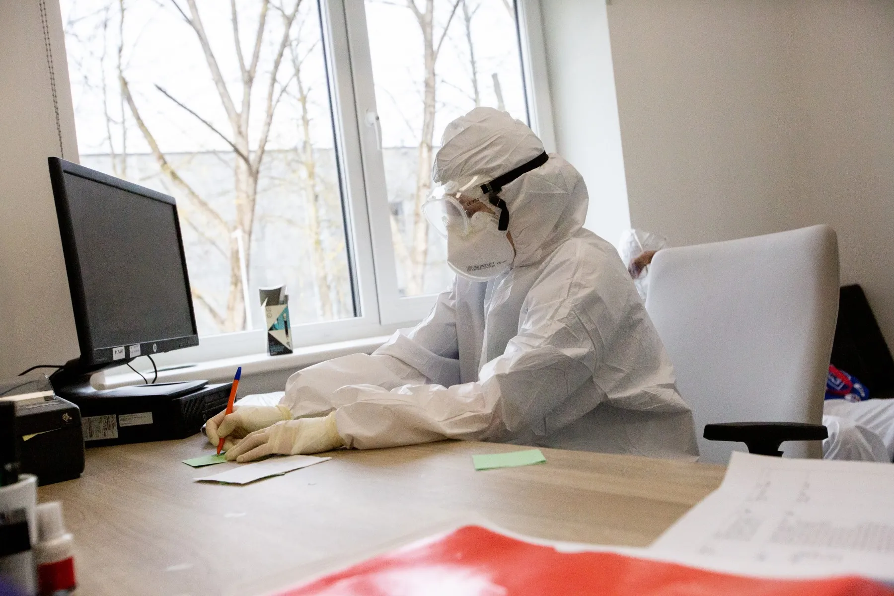 Raudonoji zona Santaros klinikose