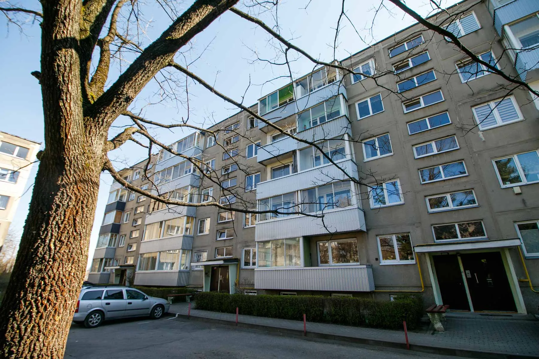 Daugiabutis V. Krėvės prospekte, kuriame rastas vyro kūnas