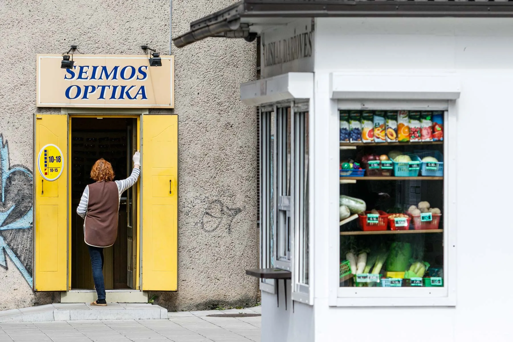 Atsidaro lauko kavinės po karantino sušvelninimo