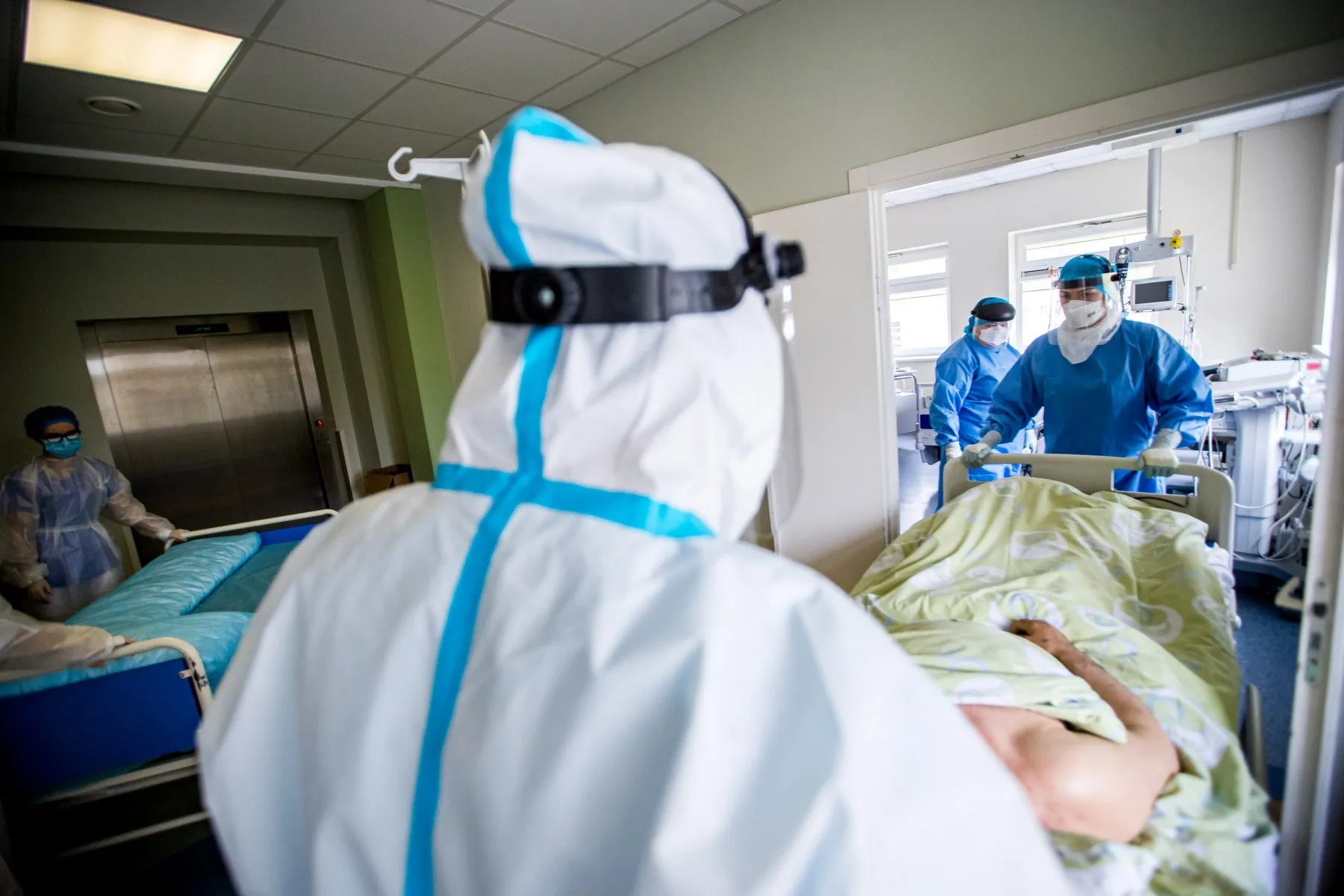 ligoninė, koronavirusas, pacientas