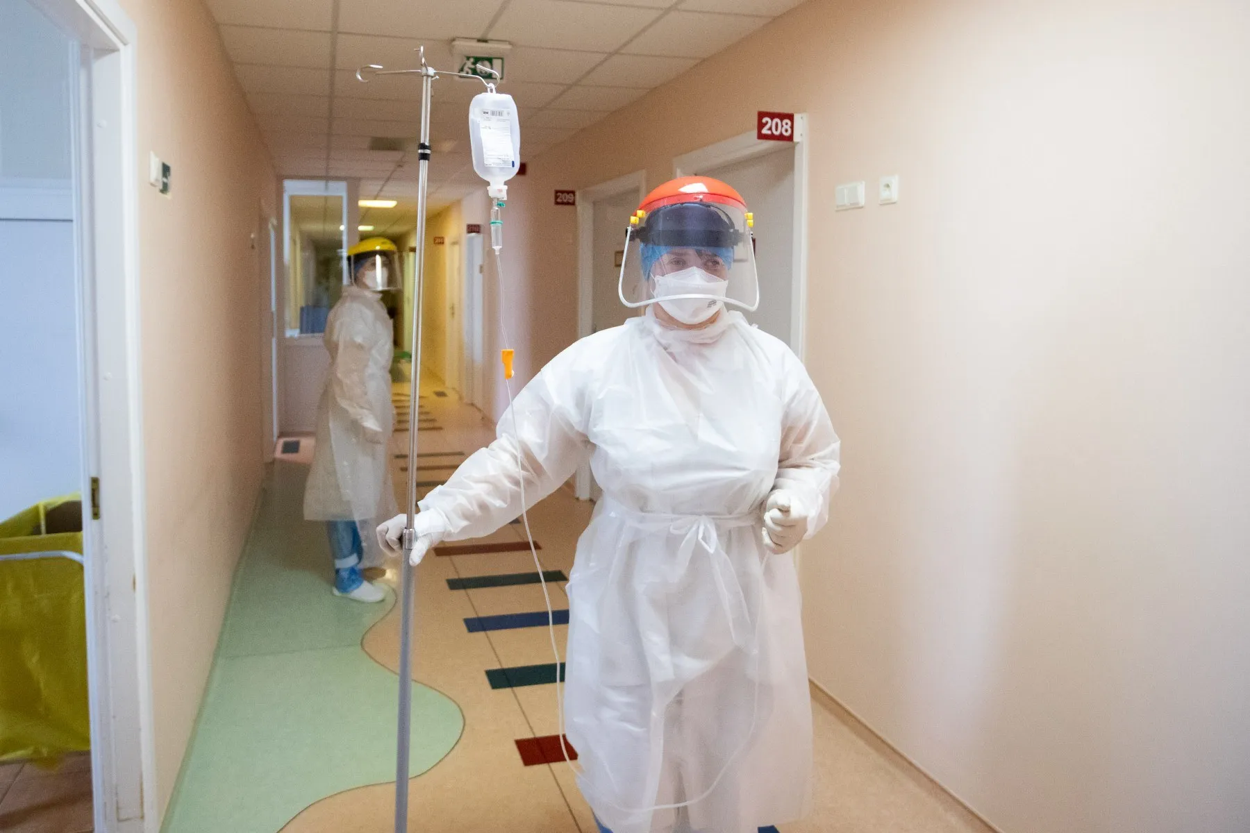 ligoninė, koronavirusas, pacientas