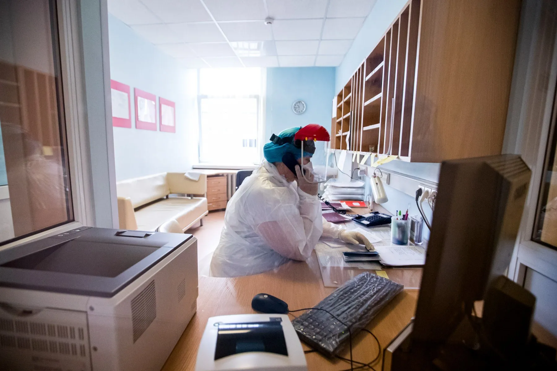 ligoninė, koronavirusas, pacientas