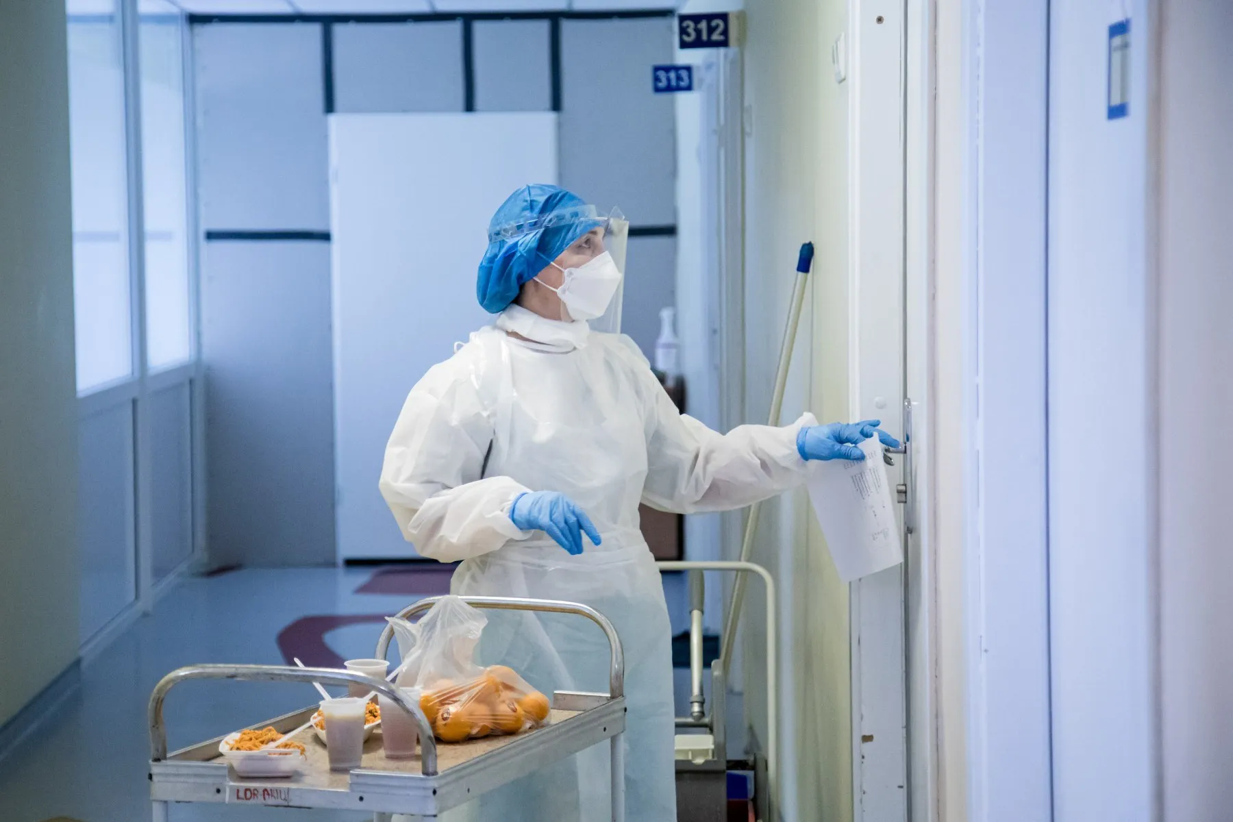 ligoninė, koronavirusas, pacientas