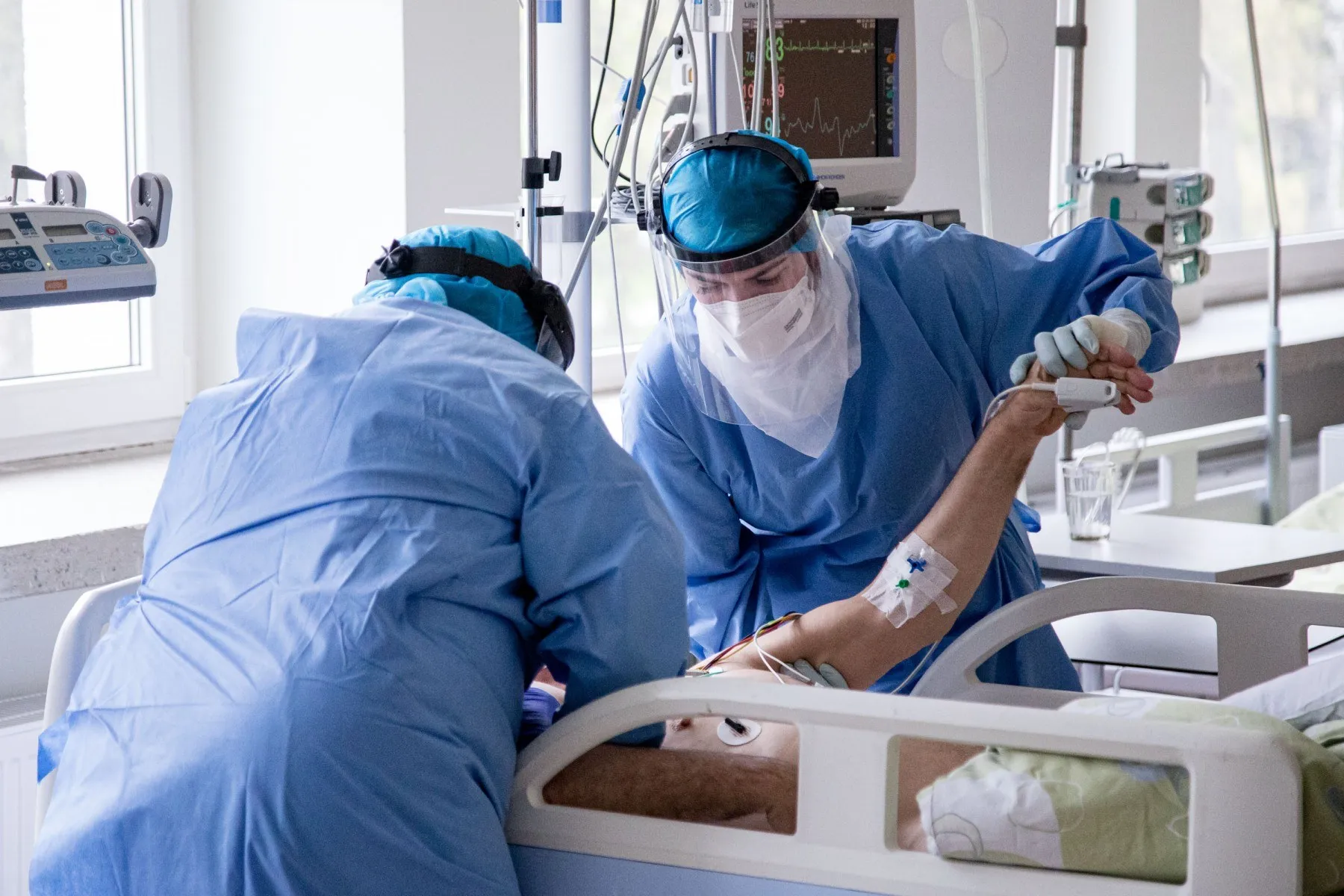 ligoninė, koronavirusas, pacientas