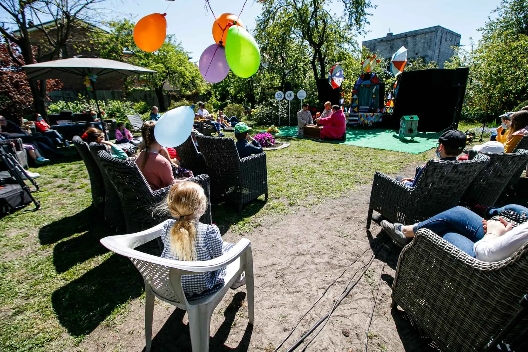 Lėlių teatro pasirodymas Žaliakalnyje