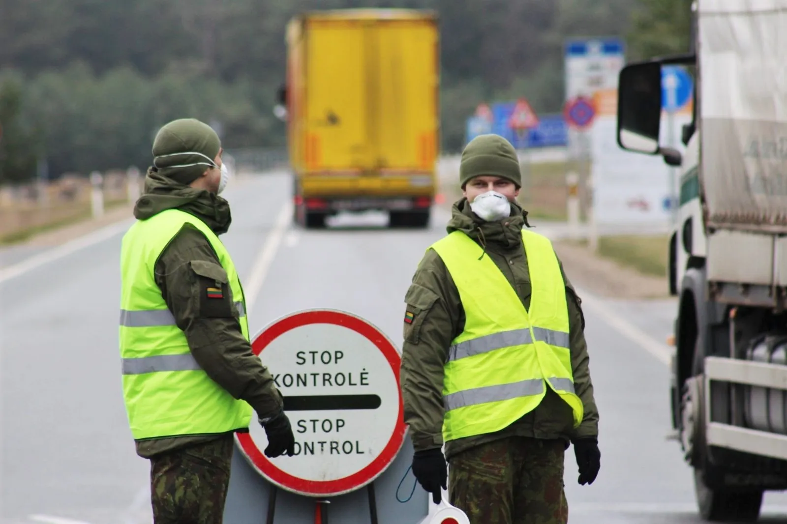 Pasienis, sienos kontrolė, Lietuva-Latvija