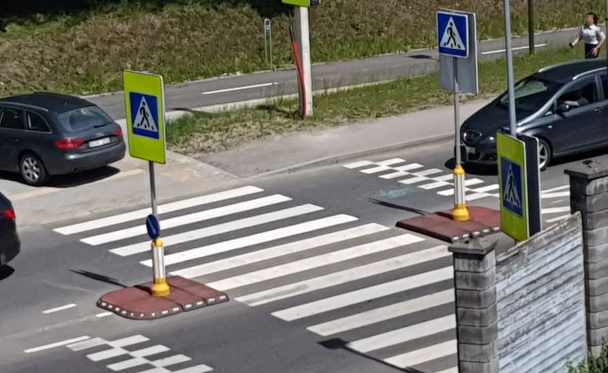 R. Kalantos gatvėje paliktas automobilis