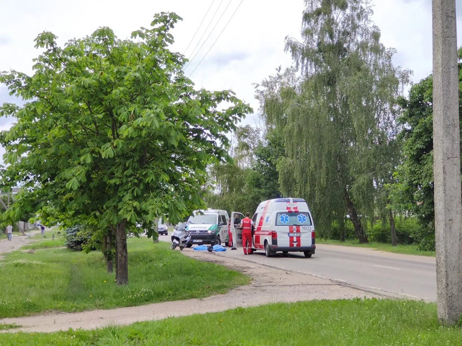 Sargėnuose motociklininkui sunegalavo širdis