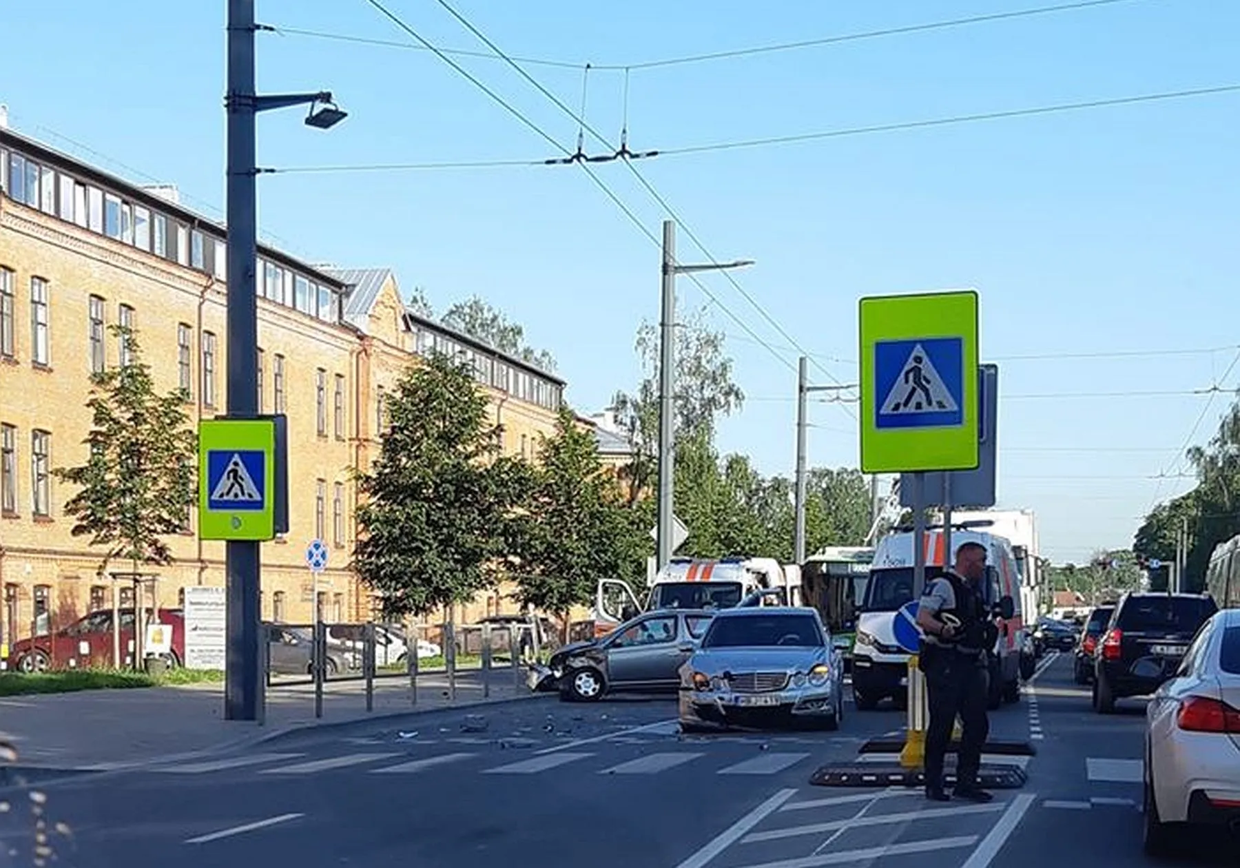 Avarija Juozapavičiaus pr.