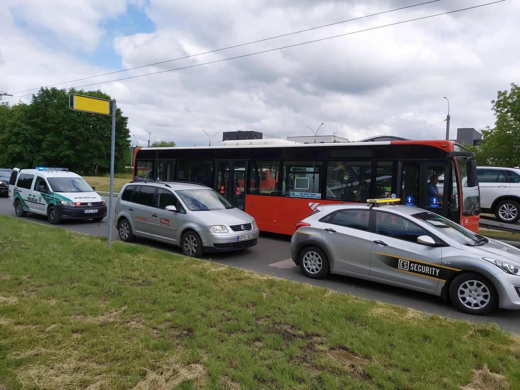 Partizanų gatvėje sulaikytas girtas vairuotojas