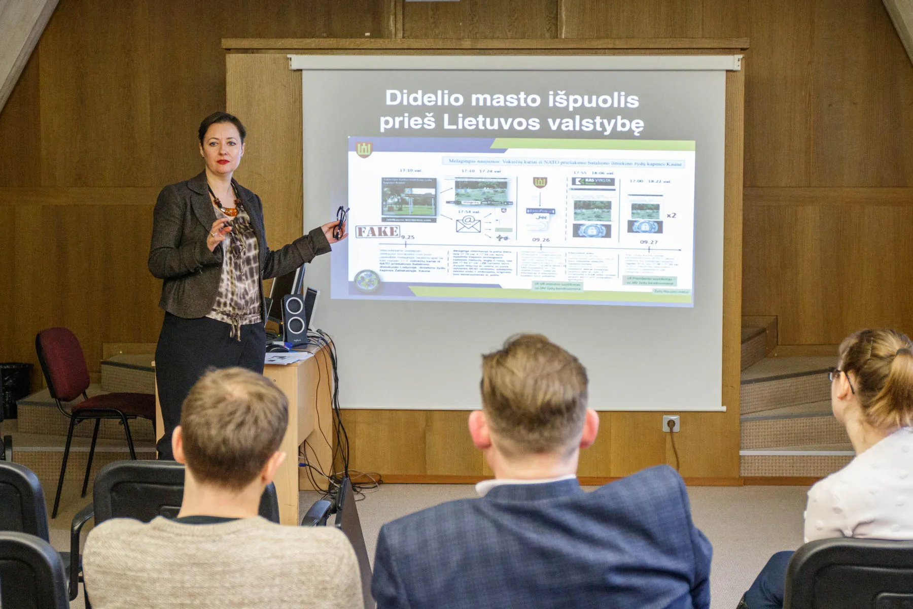 Informaciniai karai seminaras Kaune