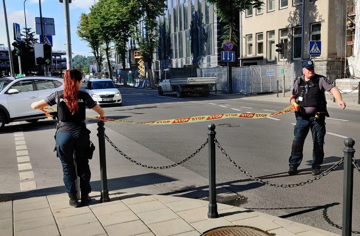 Kauno apygardos teisme - bomba