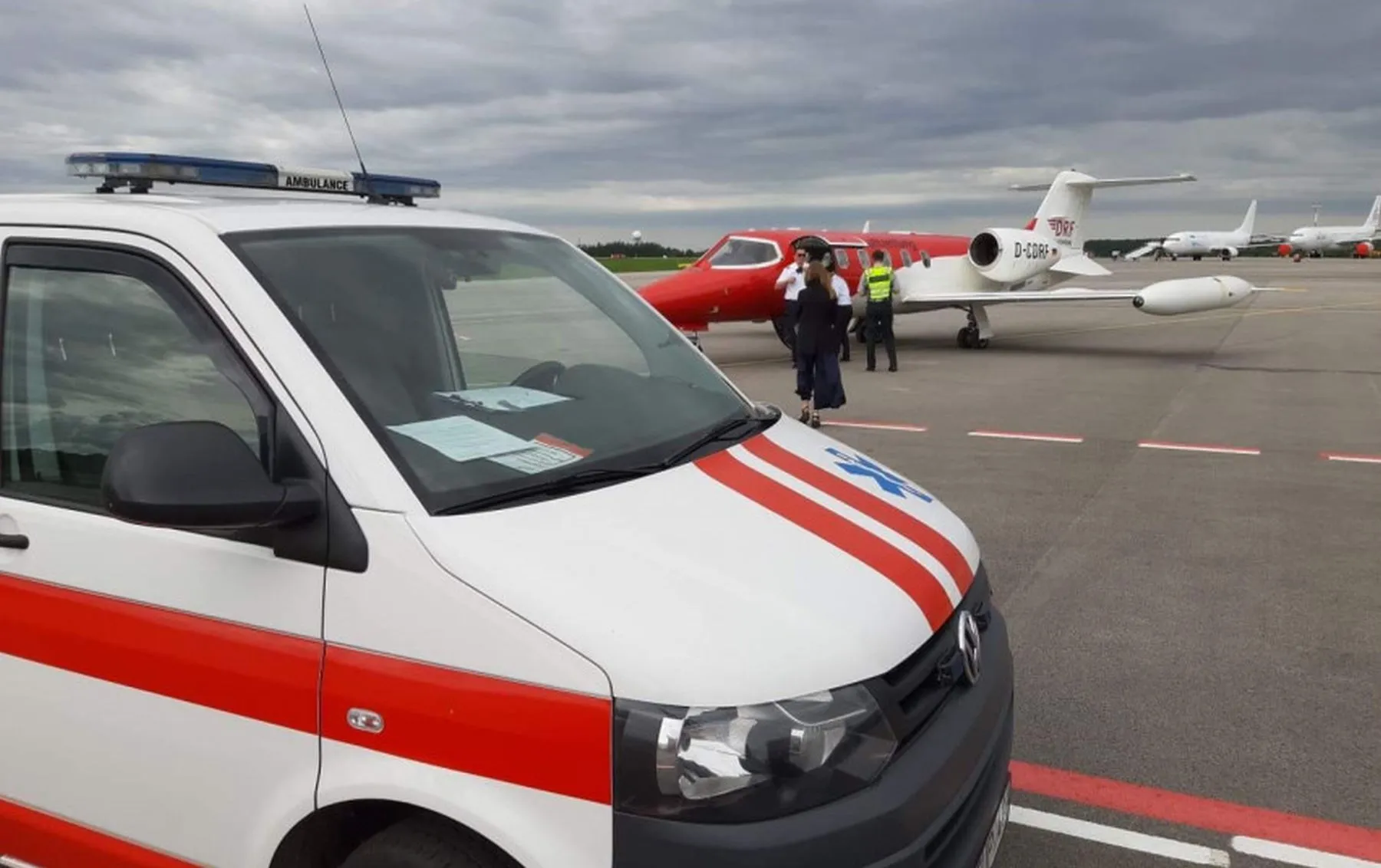 Transplantacija, skrydis į Šveicariją