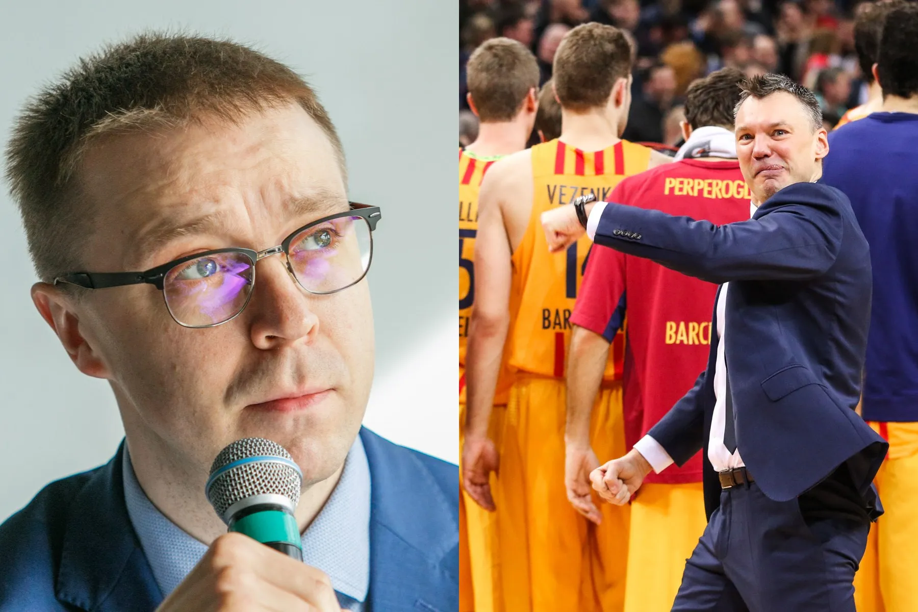 P. Motiejunas ir Š. Jasikevičius