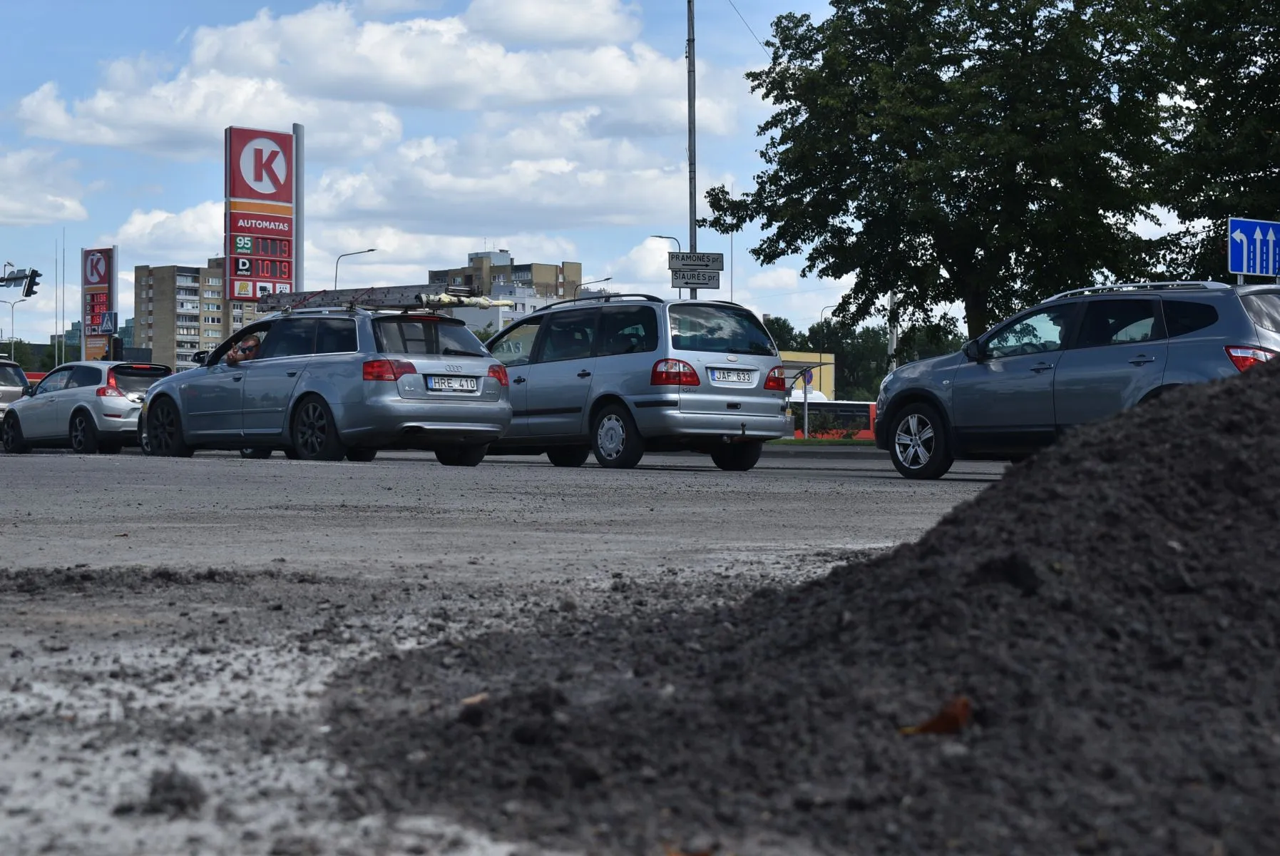 Pradėta tvarkyti Muravos sankryža