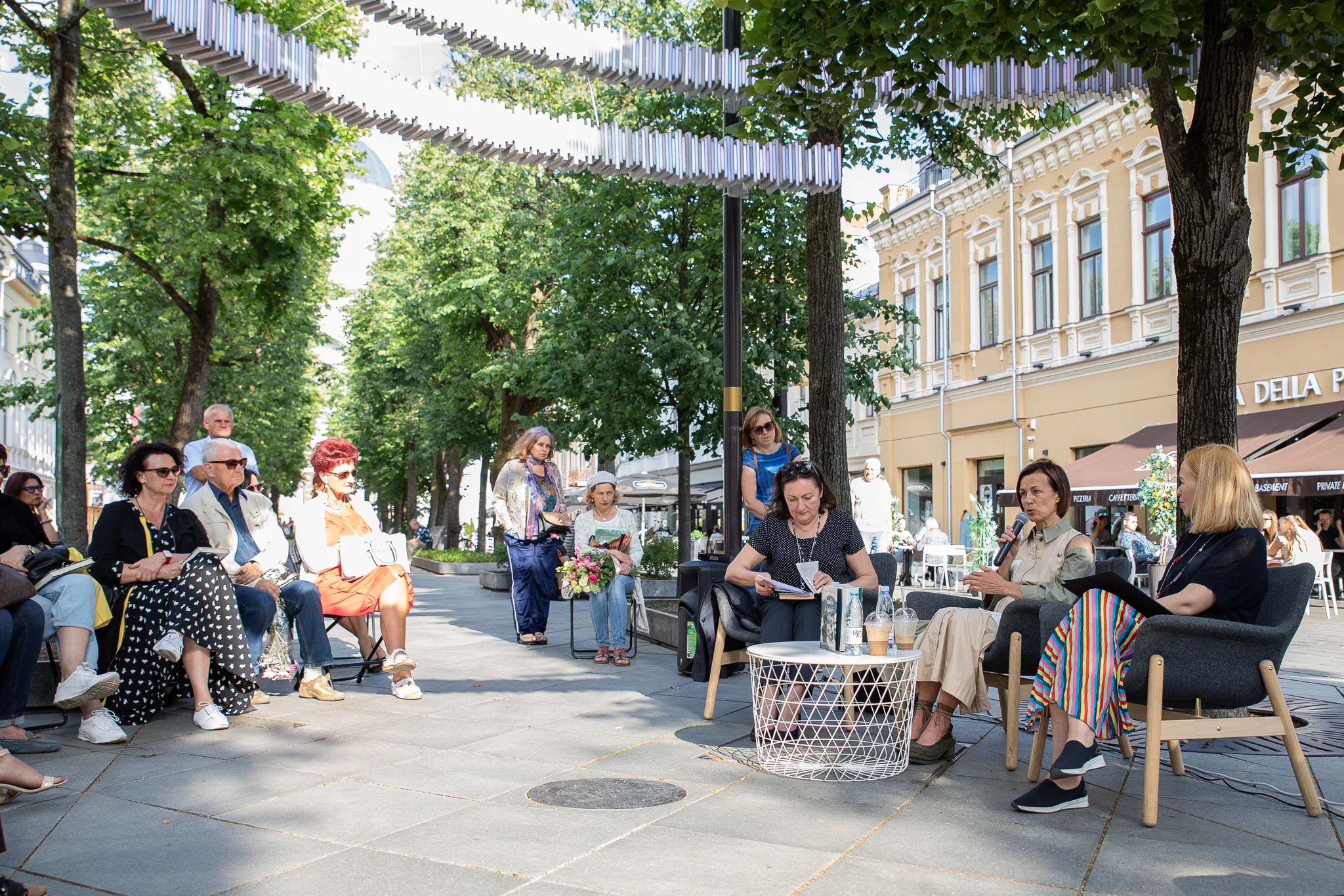 Romano „Panelės iš Laisvės alėjos“ pristatymas