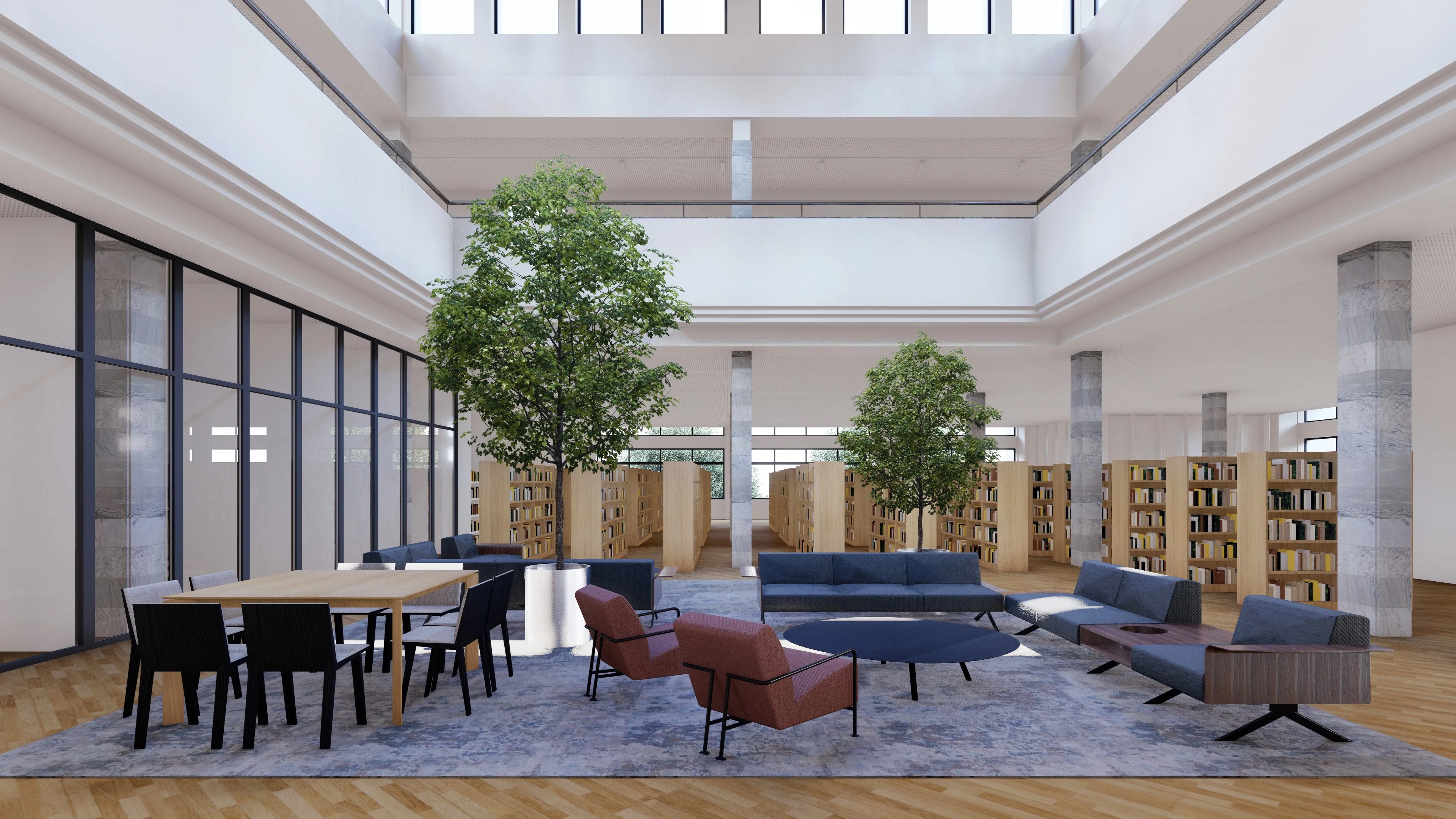 Kauno apskrities viešosios bibliotekos vizualizacijos