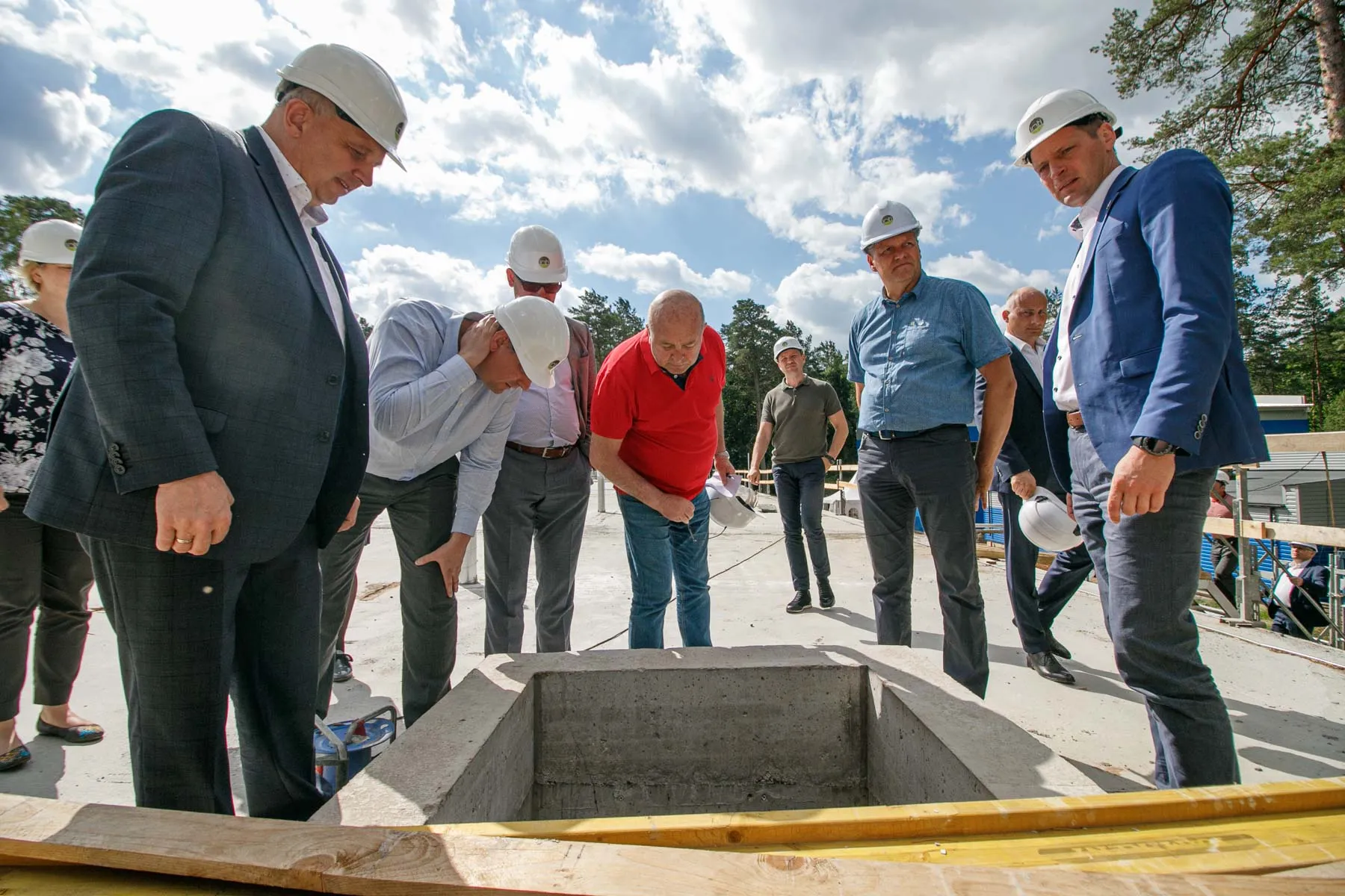 Vandens gerinimo įrenginių statybos Vičiūnų vandenvietėje