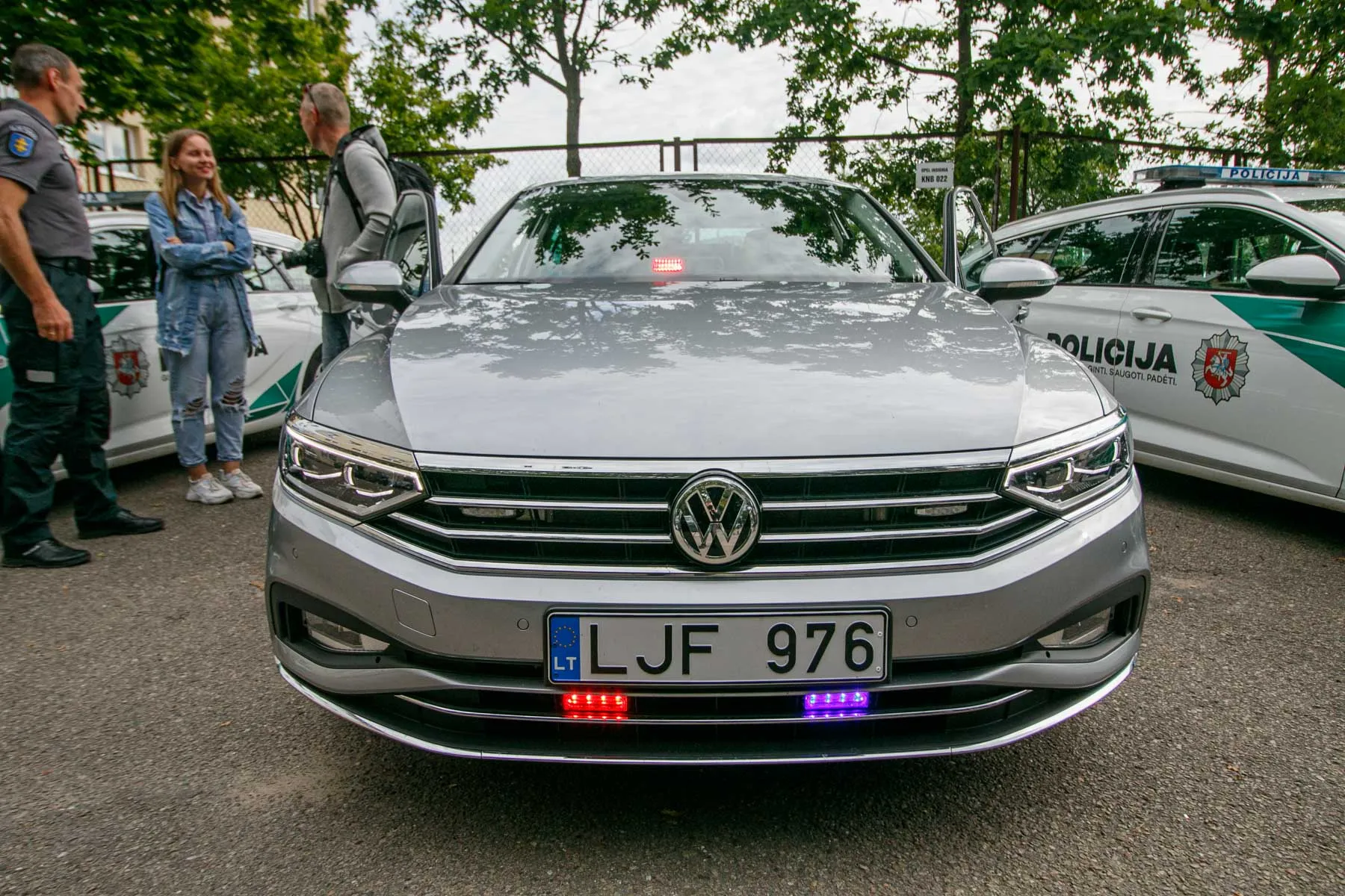 Naujas nežymėtas Kauno policijos automobilis